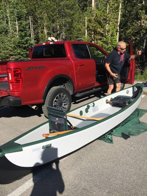 Sea Eagle TC16 Inflatable 16' High Pressure Drop Stitch Travel Canoe-Wood Web Seats, Pump, Bag and Optional Paddles for Lakes, Rivers & Bays-Easy to Transport, Pack & Stow customer photo 1