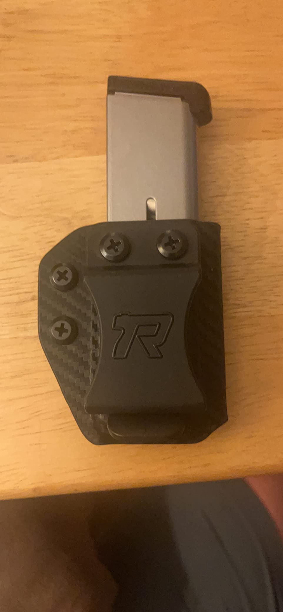 Rounded Magazine Holster - IWB/OWB, Kydex Mag Holder, Adjustable Retention, Mag Carrier, Concealed/Open Carry, Right/Left Hand Carry, American Made customer photo 1