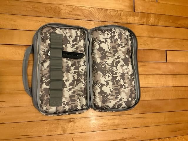 LIVANS Tactical Pistol Gun Case, Padded Handgun Case Double Pistol Wallet Handgun Pistol Soft Cases Rectangle Handguns Pouches customer photo 2