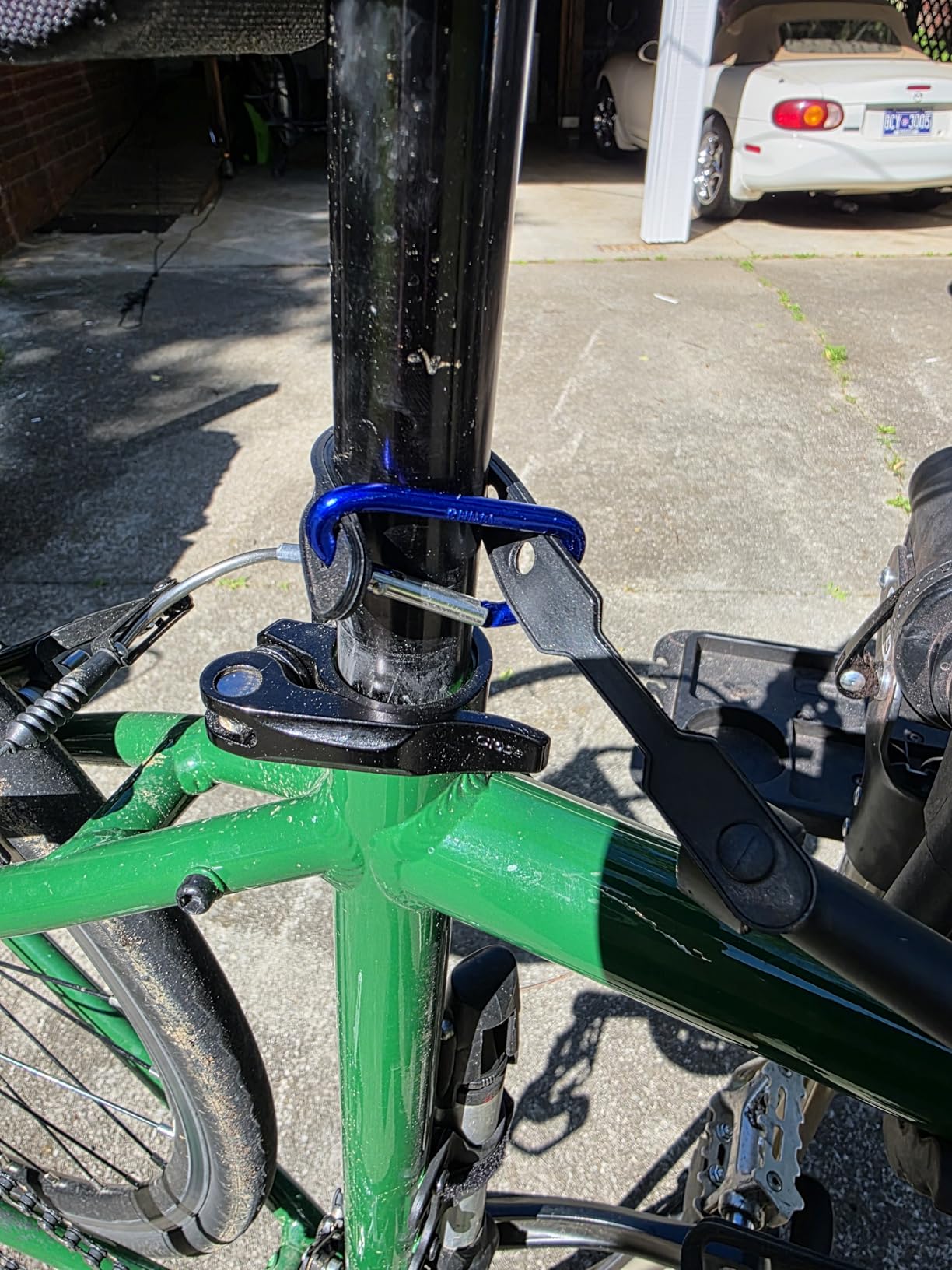 CXWXC Bike Repair Stand - Shop Home Bicycle Mechanic Maintenance Rack - Bike Workstands for Mountain Bike and Road Bike (rs100) customer photo 2