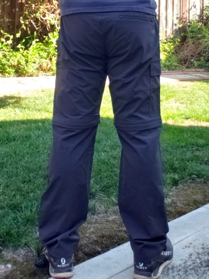 Men's Convertible Hiking Pants: 3 in 1 Zip-Off Lightweight Quick-Dry Water-Resistant with 5 Deep Pockets for Travel customer photo 2