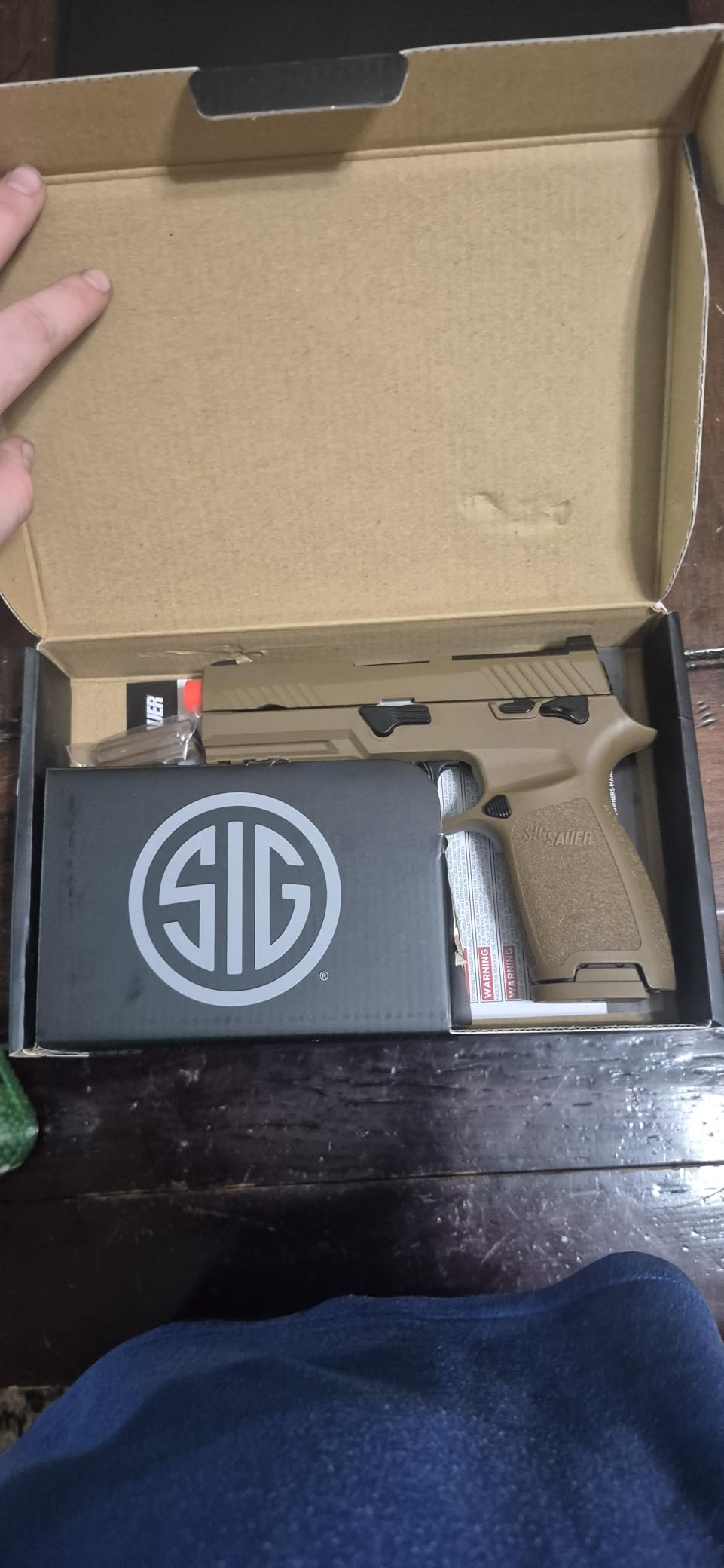 Sig Sauer ProForce 6mm BB Caliber 21rd Green Gas Powered Optic-Ready M18 Green Gas Blowback Airsoft Pistol customer photo 2