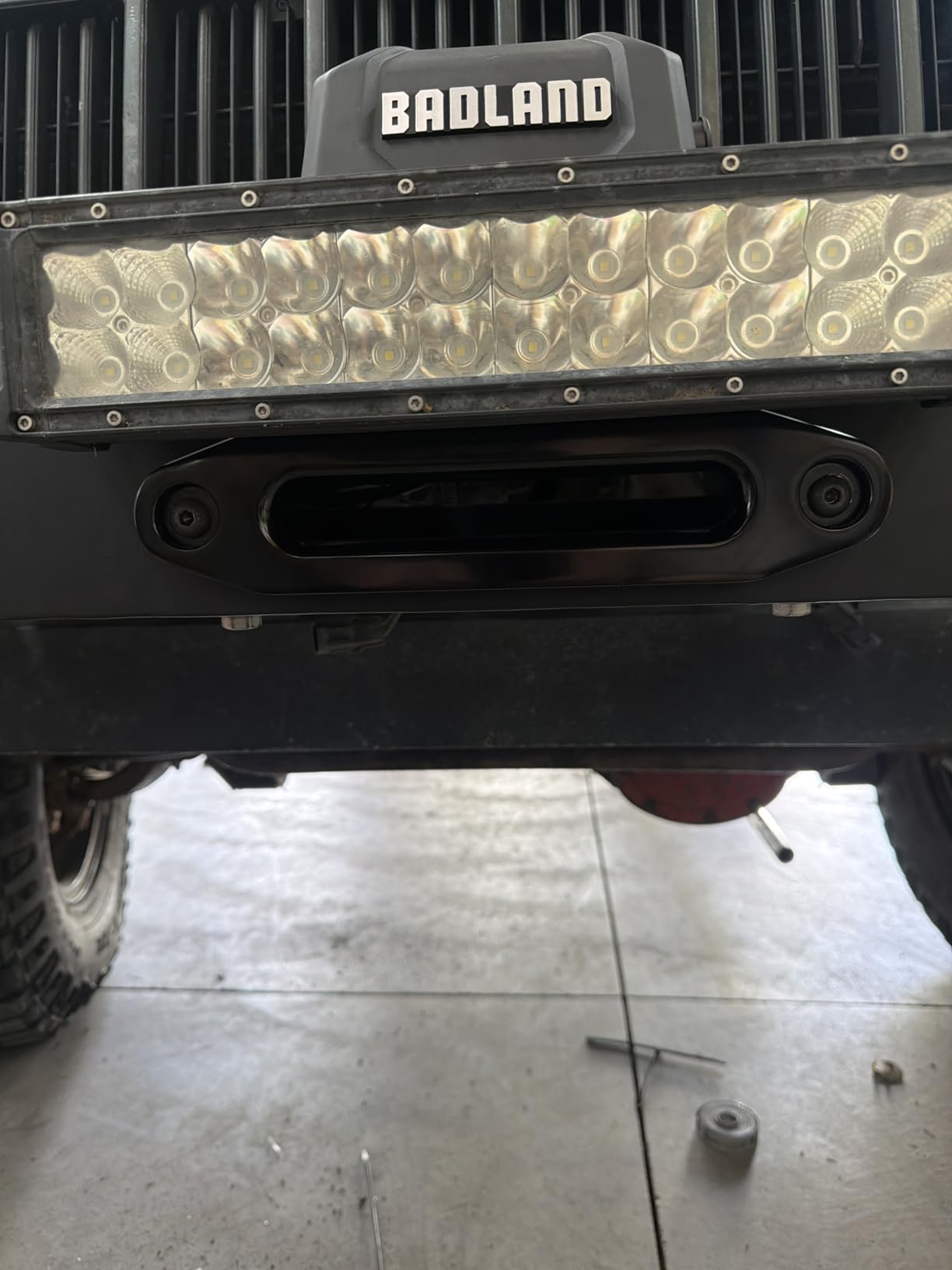 Ucreative Aluminum Hawse Fairlead for ATV 2000-3500 LBs Winch 4 7/8