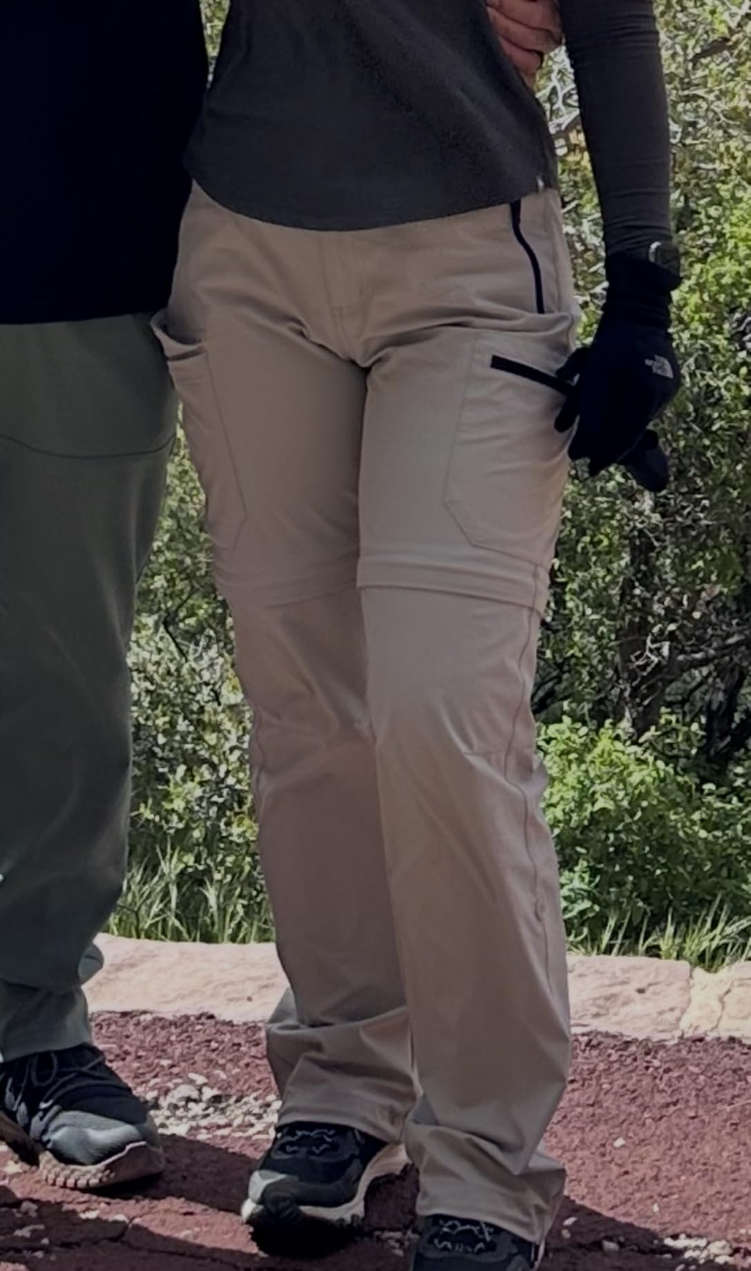 Women's Hiking Pants Convertible Zip-Off Quick-Dry Pants for Cargo, Camping, Travel, Outdoor, Fishing, Safari customer photo 1