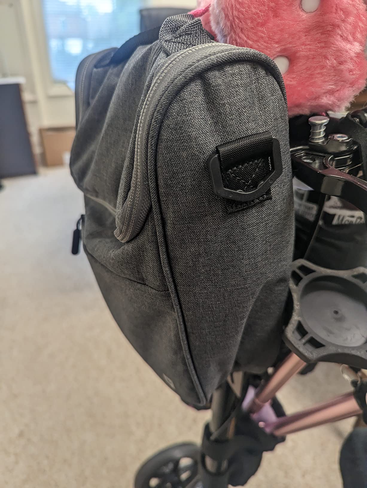 Rhinowalk Bike Handlebar Bag, Bike Front Bag Road Bike Bag Bike Frame Bag Bike Basket Bag Bicycle Bag Professional Cycling Accessories customer photo 2