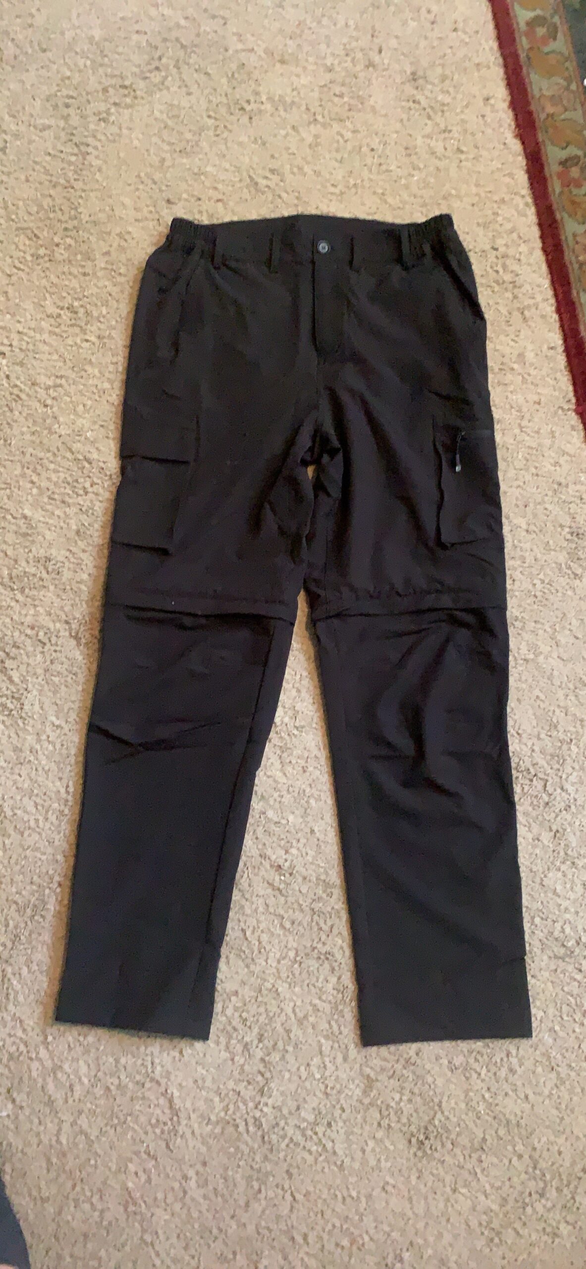 Men's Hiking Convertible Pants Outdoor Waterproof Quick Dry Zip Off Lightweight Fishing Pants customer photo 2