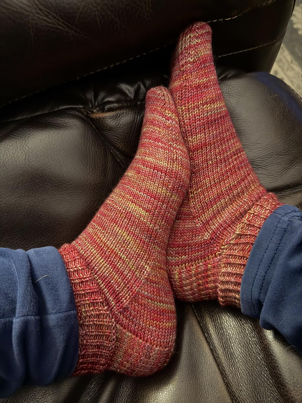 Knit Picks Hawthorne Multi Fingering Weight Sock Yarn (Jade District) customer photo 1