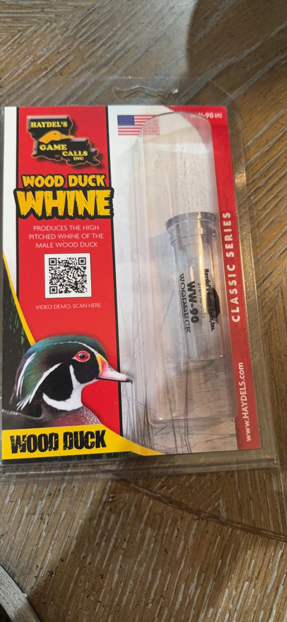 Haydel's Game Calls Inc. Wood Duck Call - WW-90 AMZ Wood Duck Whine Duck Call for Hunting customer photo 1