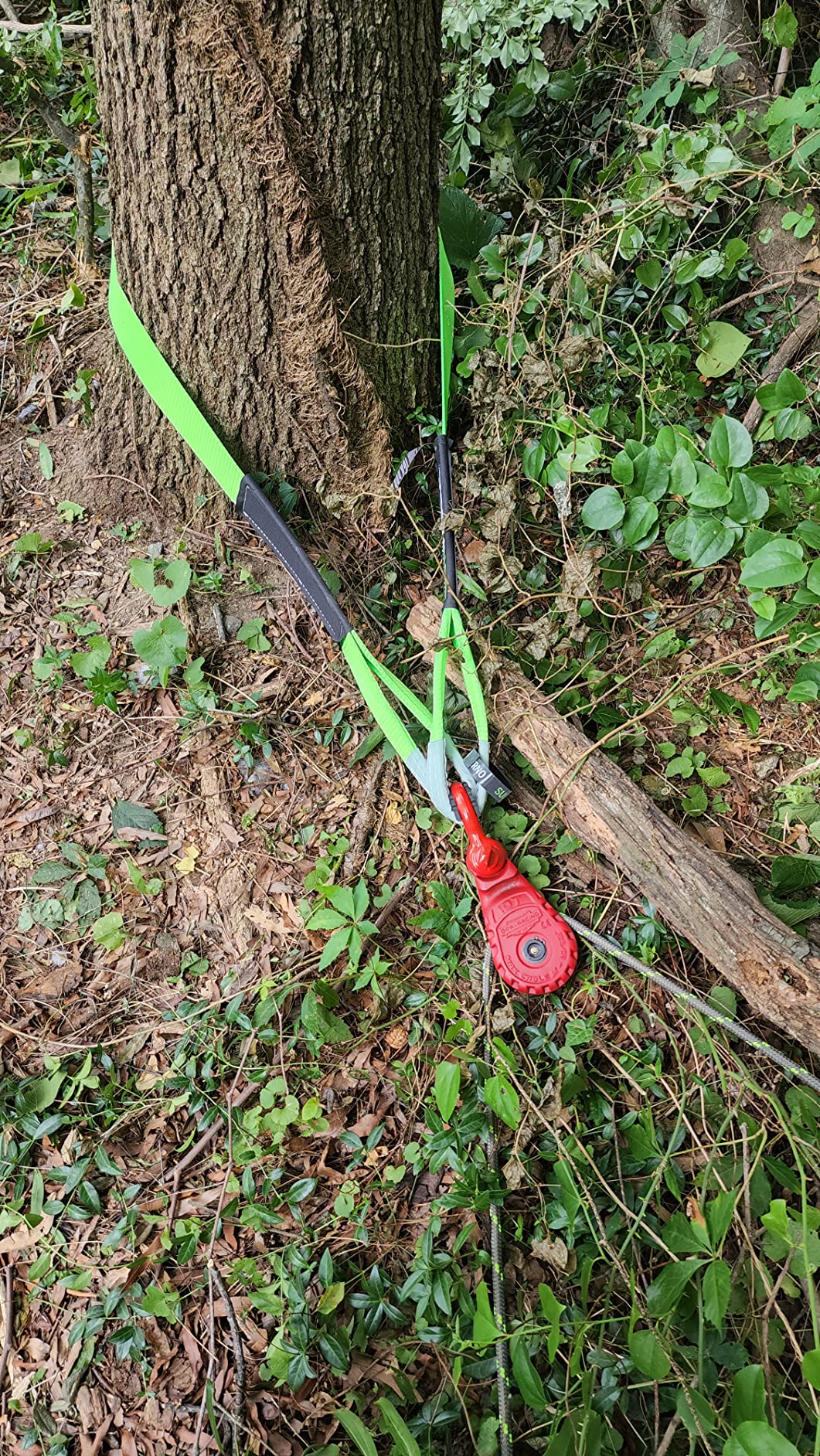 Sunferno Tree Saver Winch Strap 35,000 lbs Certified | 3 inch x 8 Foot | Heavy Duty Emergency Off-Road Towing and Recovery Rope customer photo 2