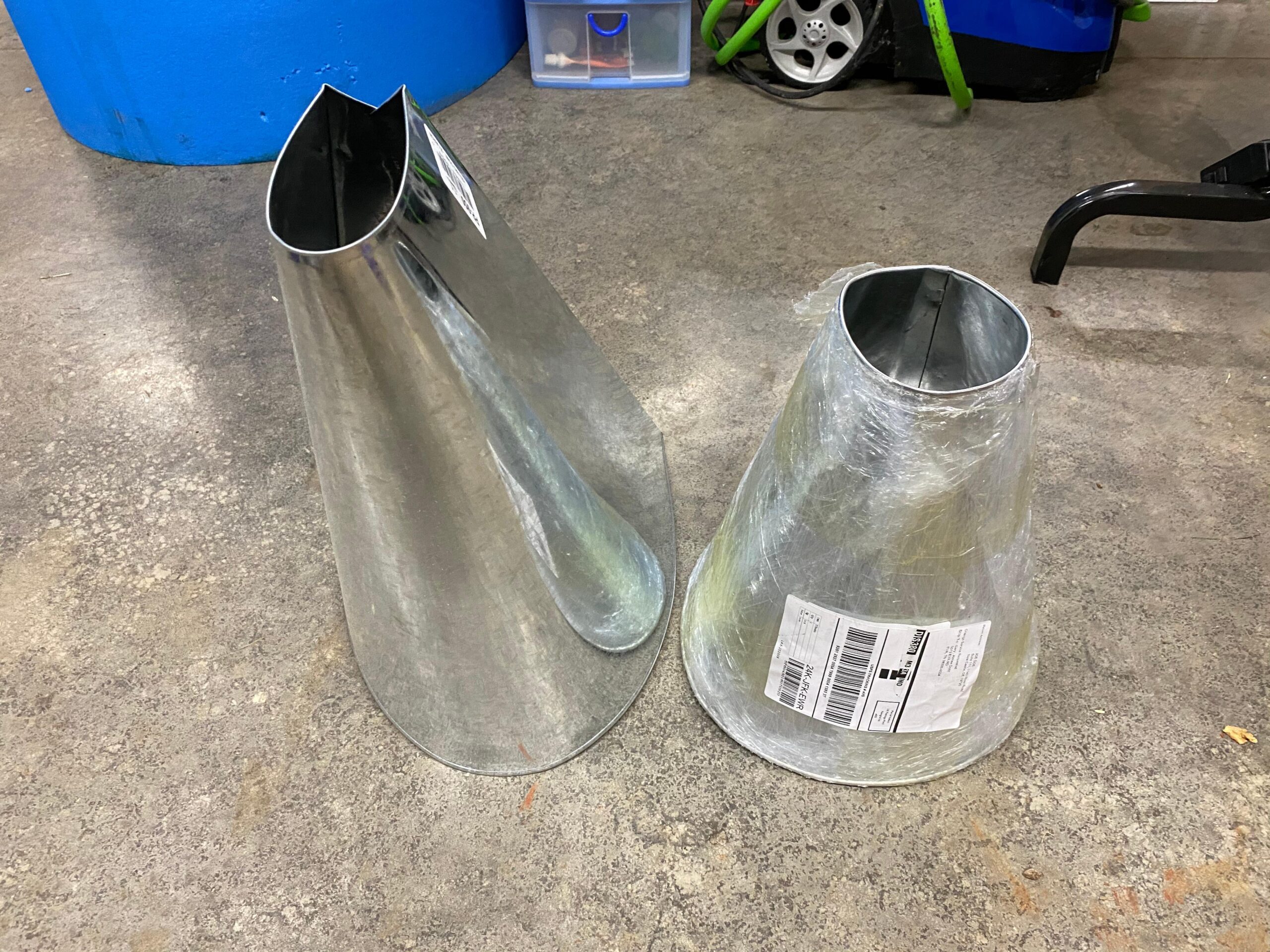 Stromberg's Poultry Processing Killing Cone, Galvanized Steel Restraining Cone for Chickens, Game Birds, Ducks, Geese, and Turkeys, Heavy-Duty, Rust-Resistant, Medium customer photo 1