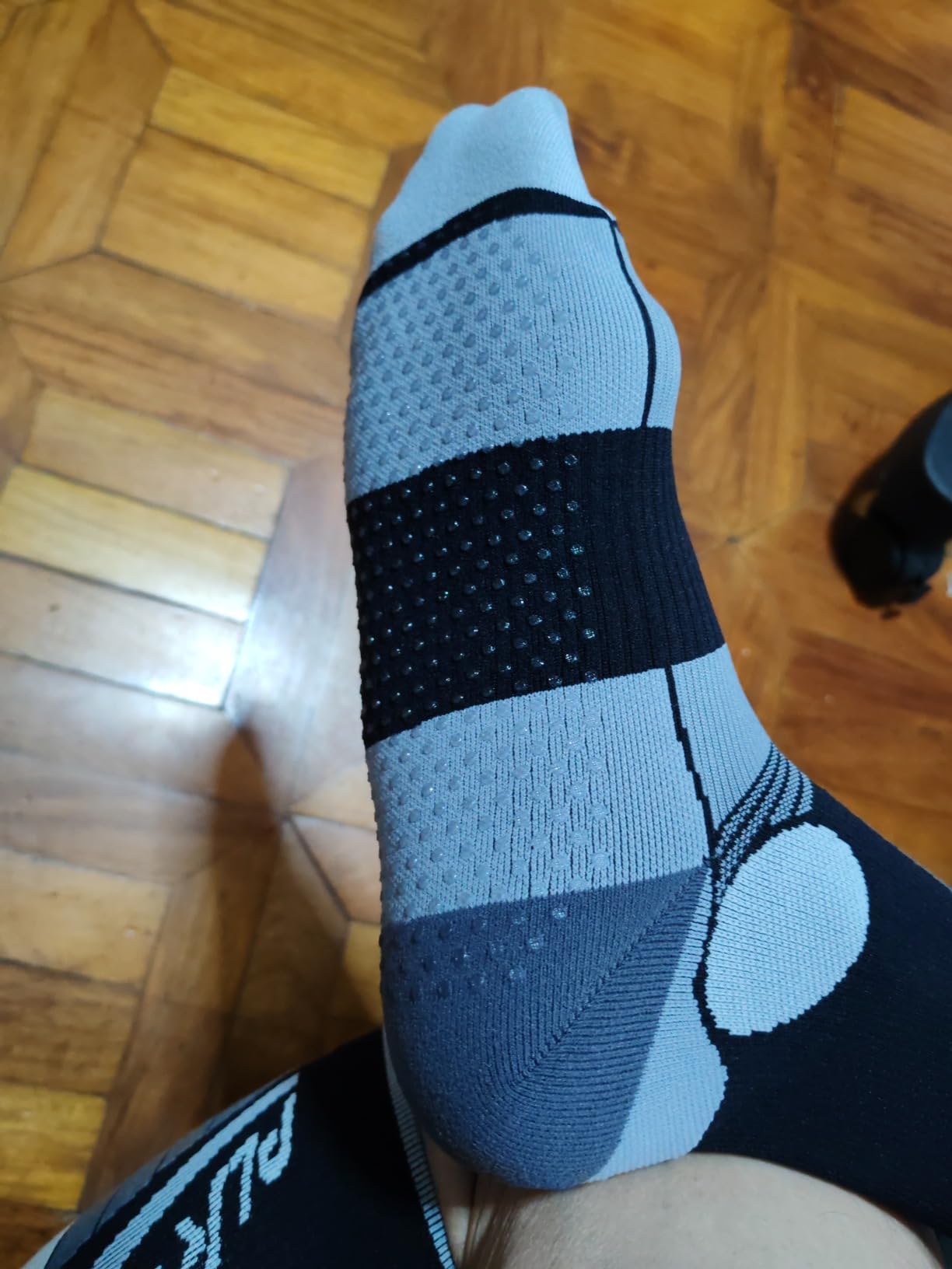Pure Athlete Lifting Socks - Weightlifting Shin Guards, Deadlift Protector Compression Sock for Cross Training & Weightlifting customer photo 1