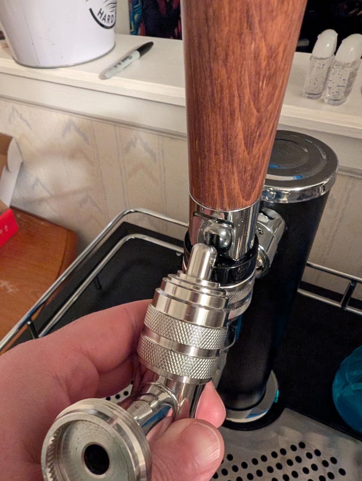 HighFree Stout Beer Faucet, Nitro Coffee Faucet, All 304 Food Grade Stainless Steel Homebrew Beer Stout Tap for Kegging customer photo 1