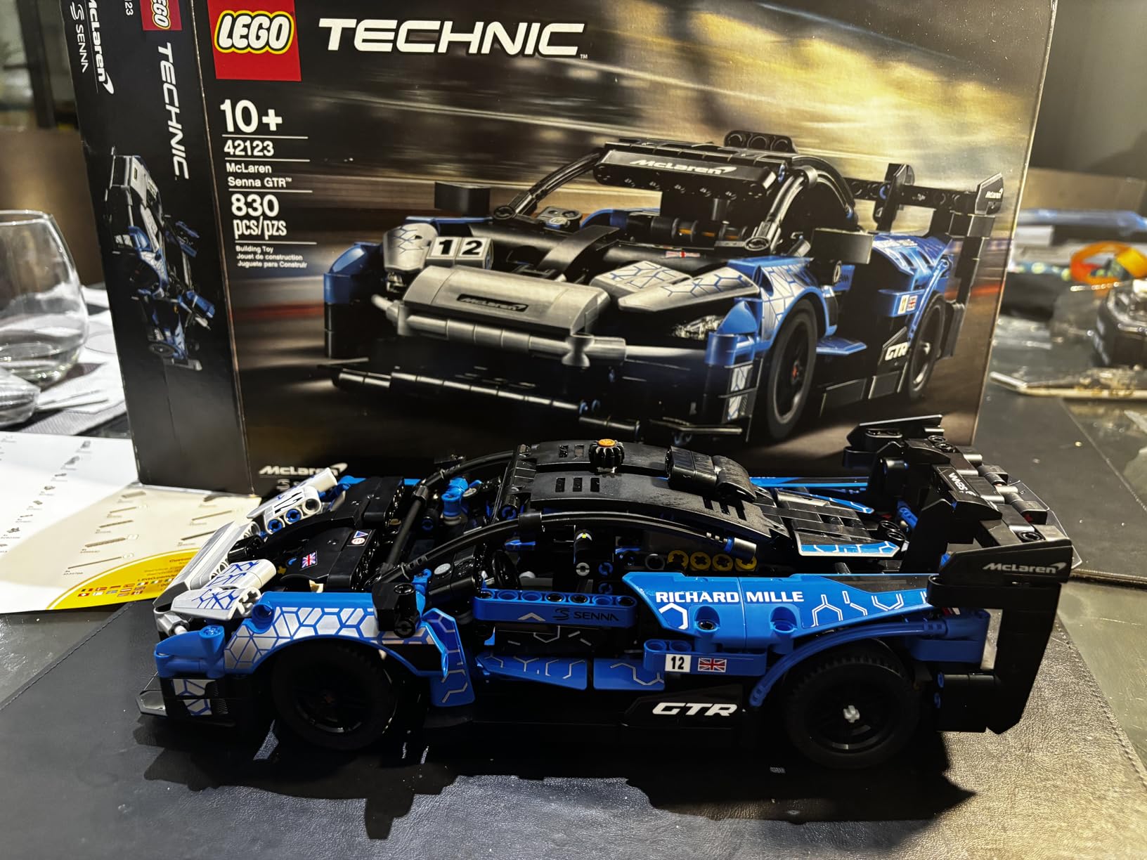 LEGO Technic McLaren Senna GTR 42123 Racing Sports Collectable Model Car Building Kit, Car Construction Toy, Gift Idea for Kids, Boys and Girls customer photo 2