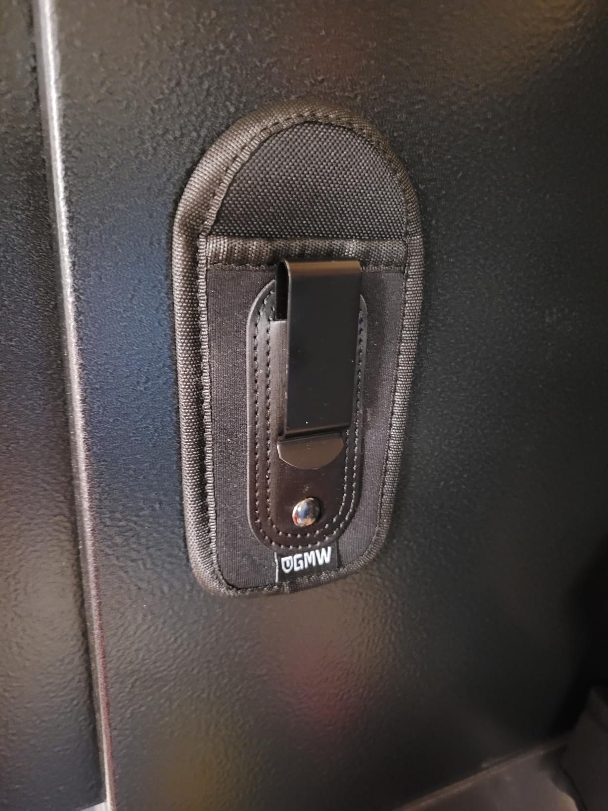 GMW Universal Magnetic IWB/OWB Magazine Holster [2-Pack] | Magazine Pouch for 9mm 1911 .380 .40 .45 Glock 17 19 43 M&P S&W | Pistol Mag Pouch for Single/Double Stack Handgun Magazines and Ammunition customer photo 2
