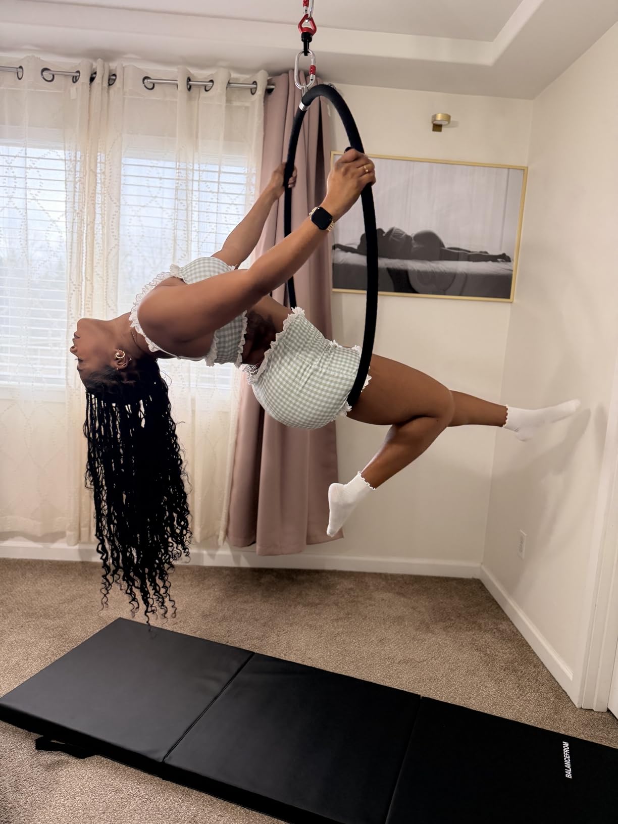 DASKING Professional Aerial Hoop Kit - 85cm (33.5