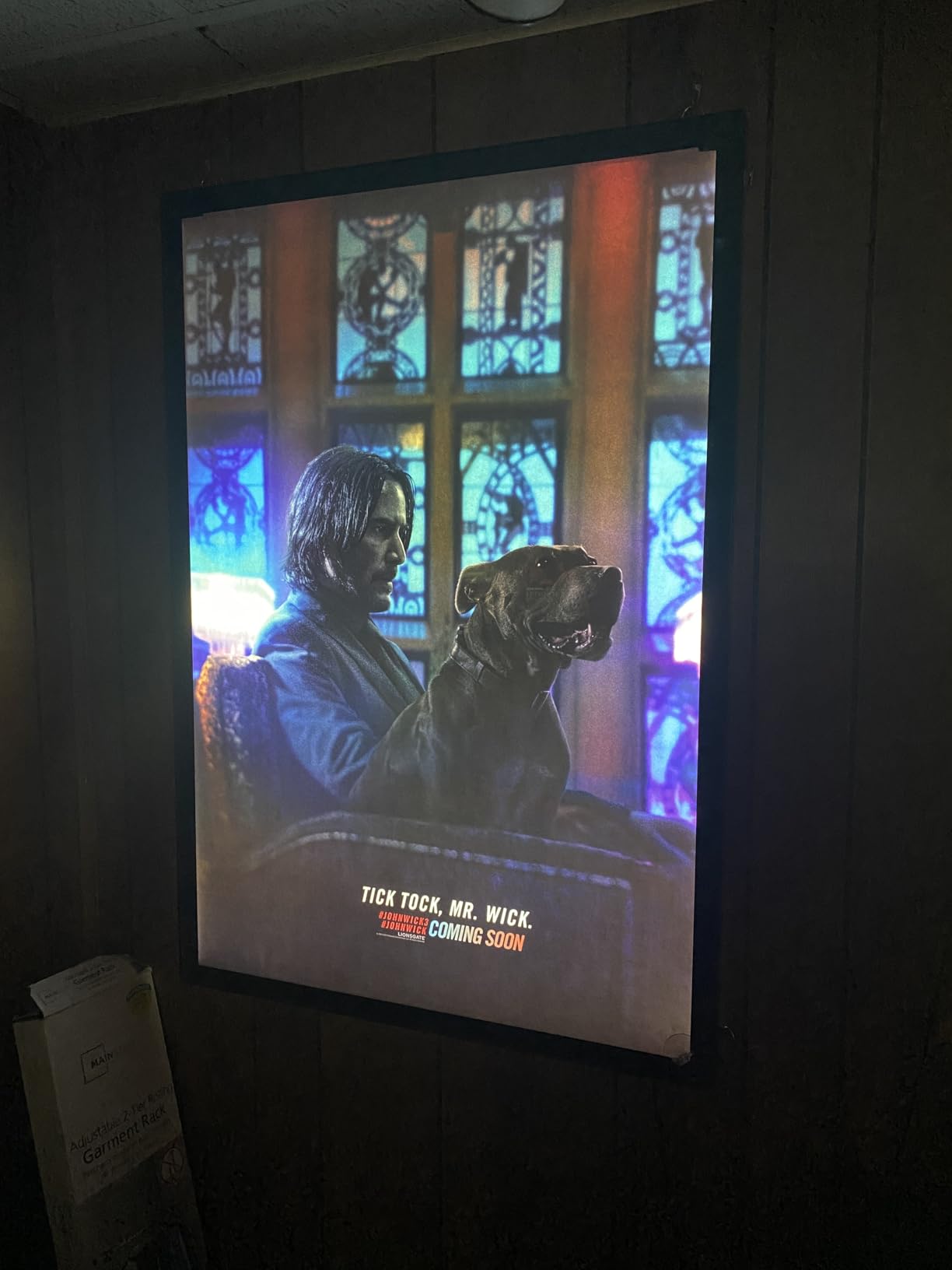 27 x 40 Inch Led Movie Poster Frame, Backlit Poster Frame Light Box Display, Wall Mounting, Aluminum Profile, Magnetic Frame for Movie Poster Advertising Display (Black) customer photo 2