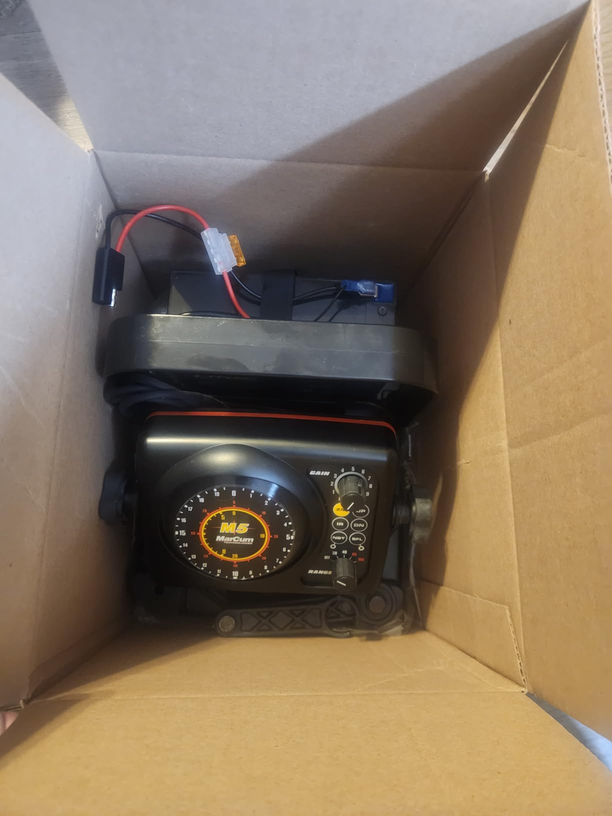 MarCum M5L Flasher System | High-Definition Ice Fishing Flasher & Sonar | Advanced Fish Finder with Lithium Battery | Premium Fishing Electronics customer photo 2