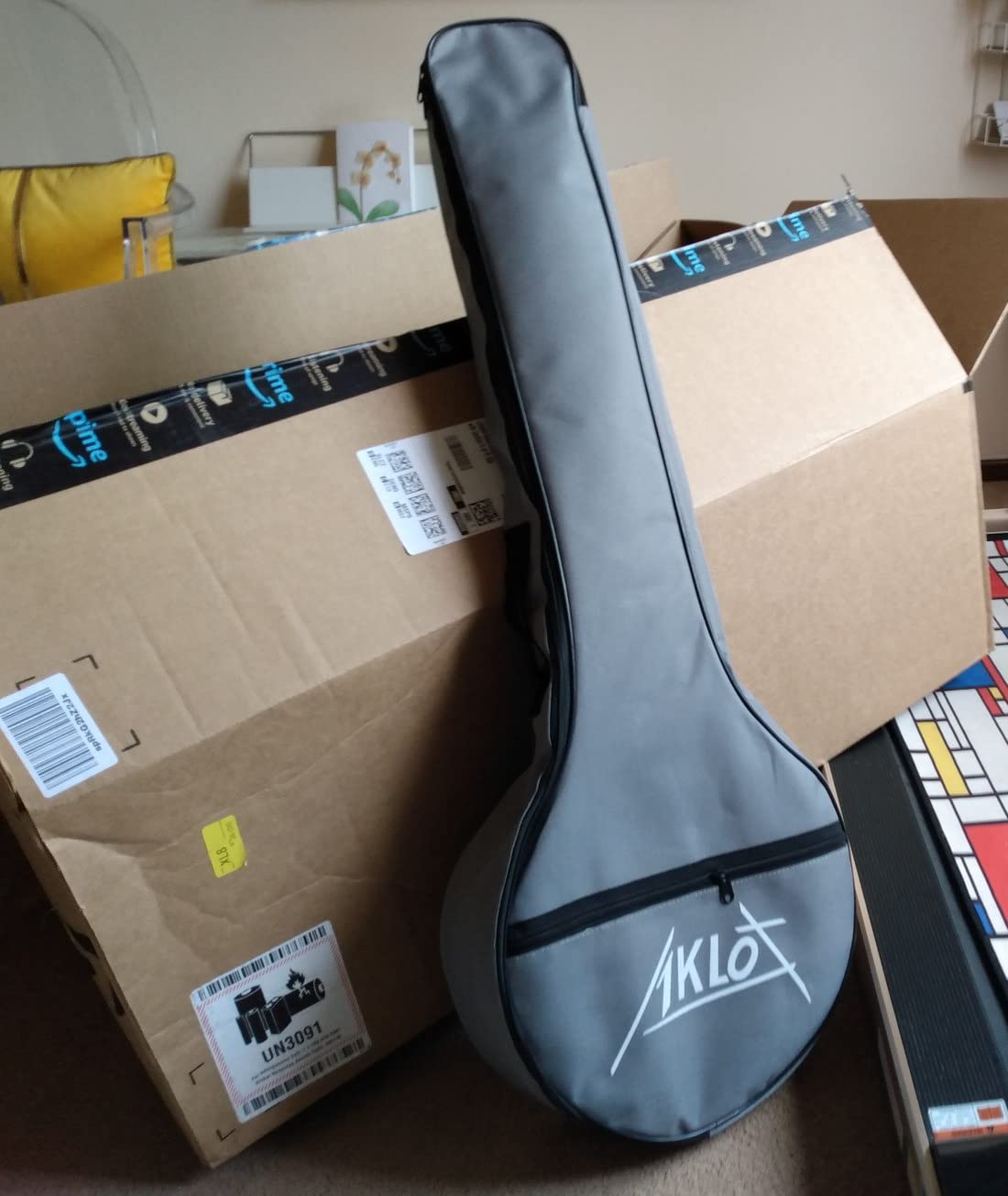 AKLOT 5 String Banjos Full Size Open Back Banjo Adjustable Maple Body Remo Head with Beginner Kit customer photo 1