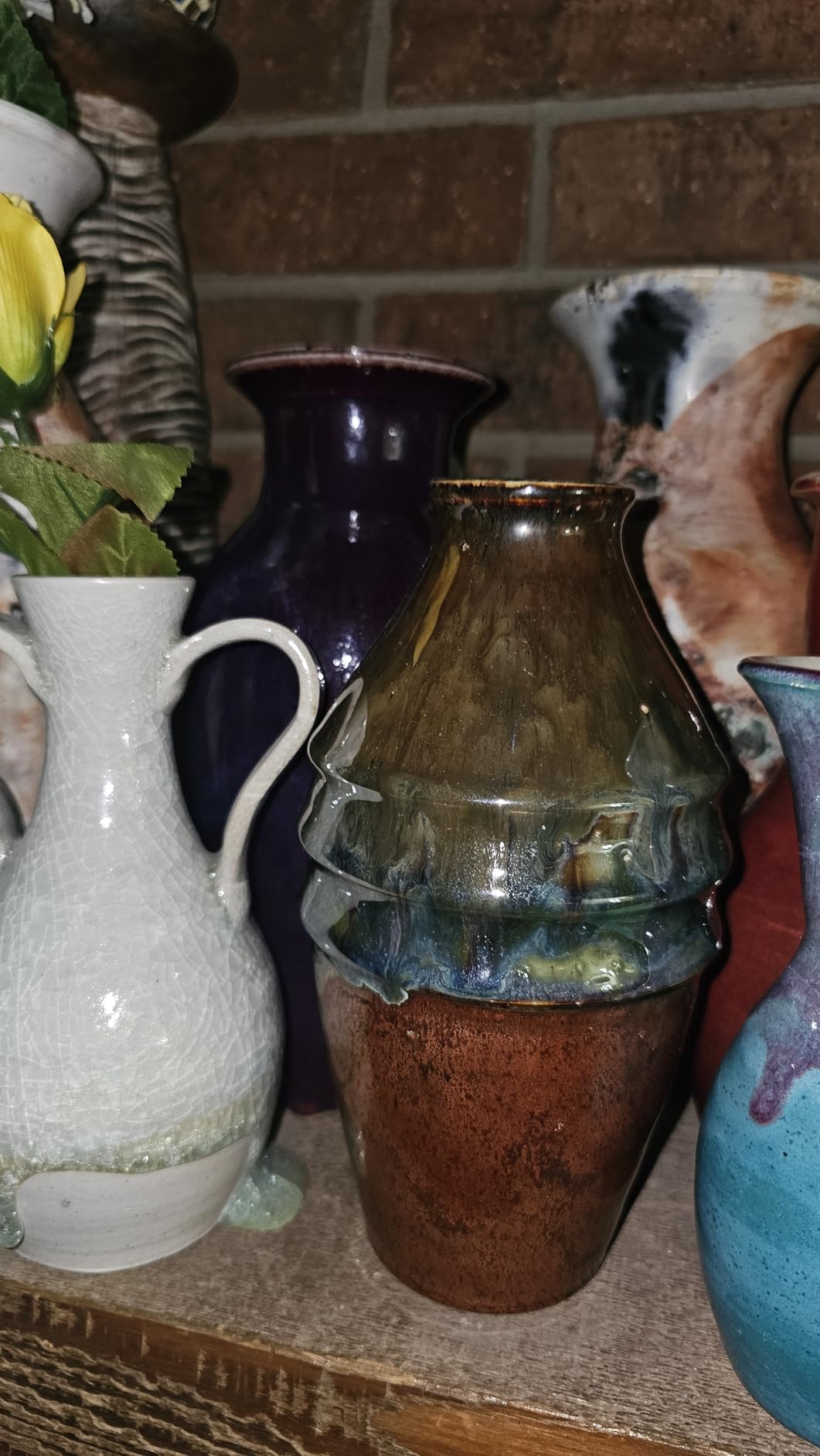 Coyote Glaze Gun Metal Green Glaze Pint Cone 5-6 customer photo 1