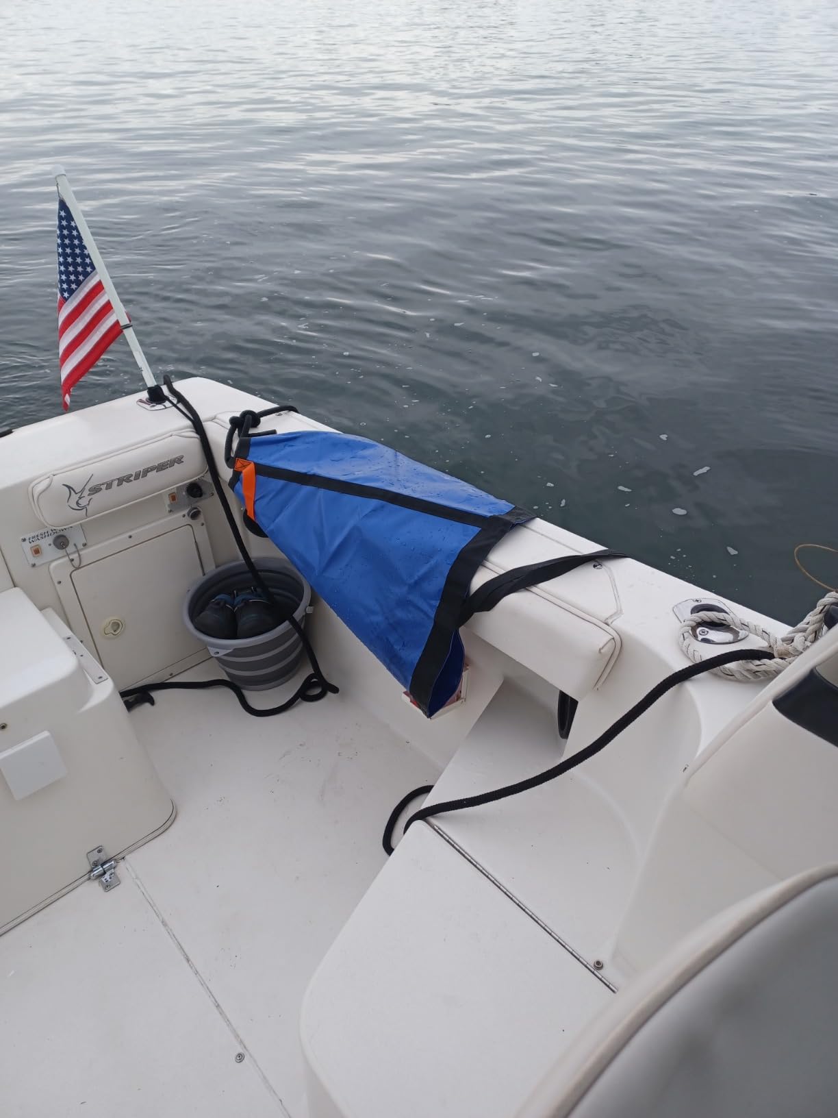 Drift Sock with Dump Line,Harness and Buoy Sea Anchor Kit for Fishing Boat/Kayak/Pontoon customer photo 2