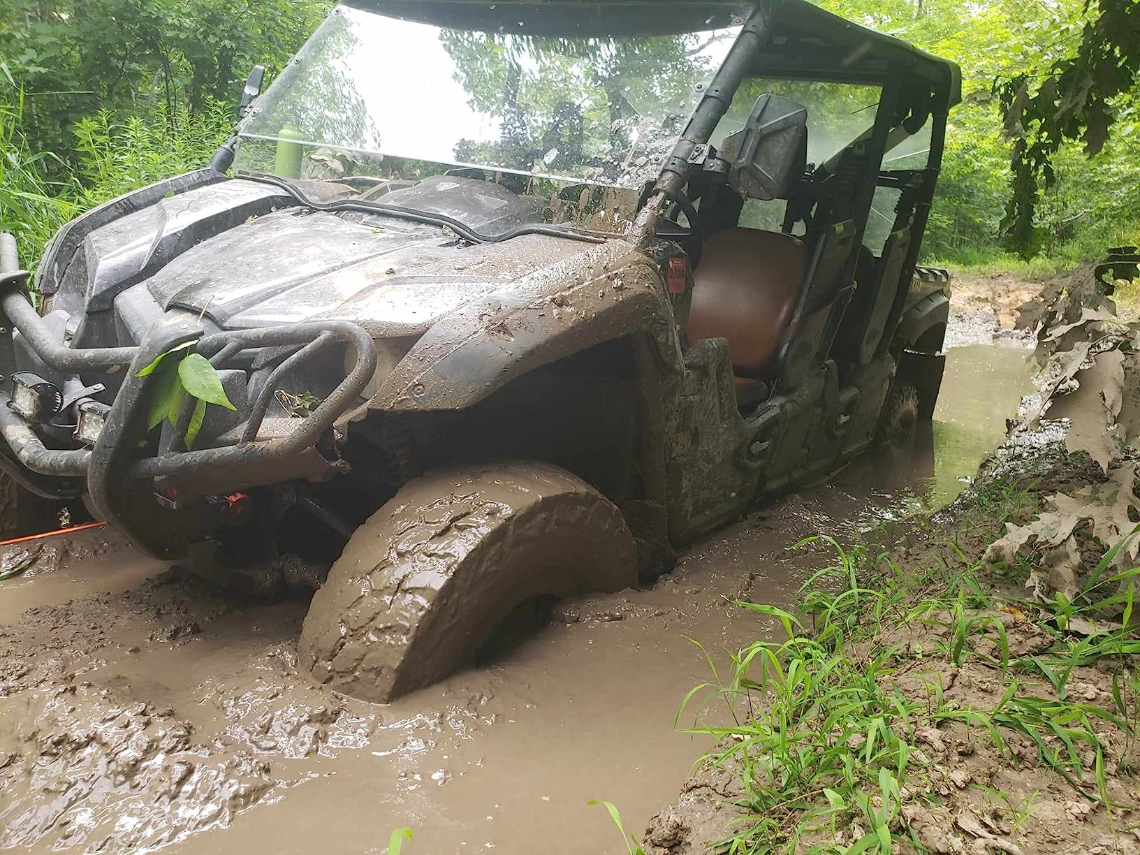 ZESUPER 4500 lb Winch Waterproof IP67 Electric Winch with Wireless Remote Synthetic Winch Rope customer photo 2