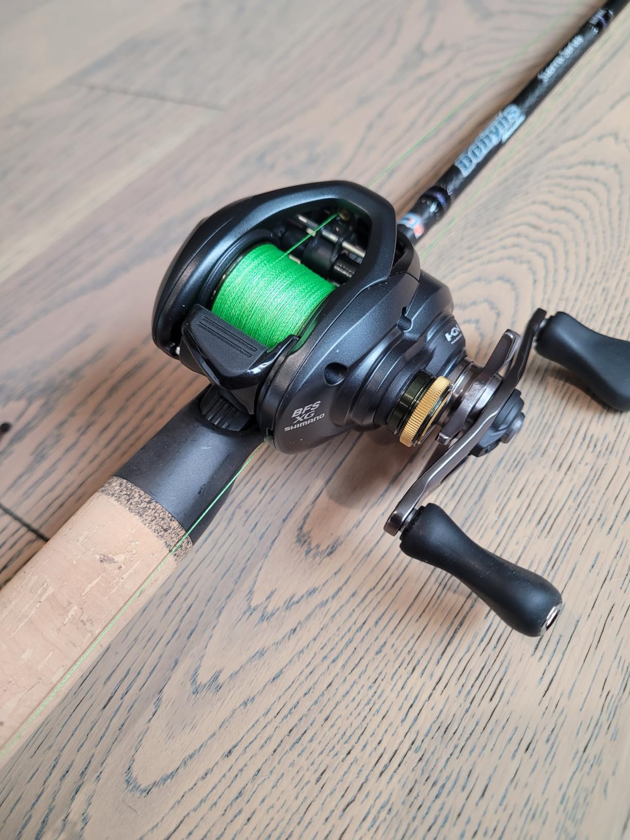 Shimano CURADO BFS Low Profile Reels (CUBFSXGR) Fishing customer photo 1