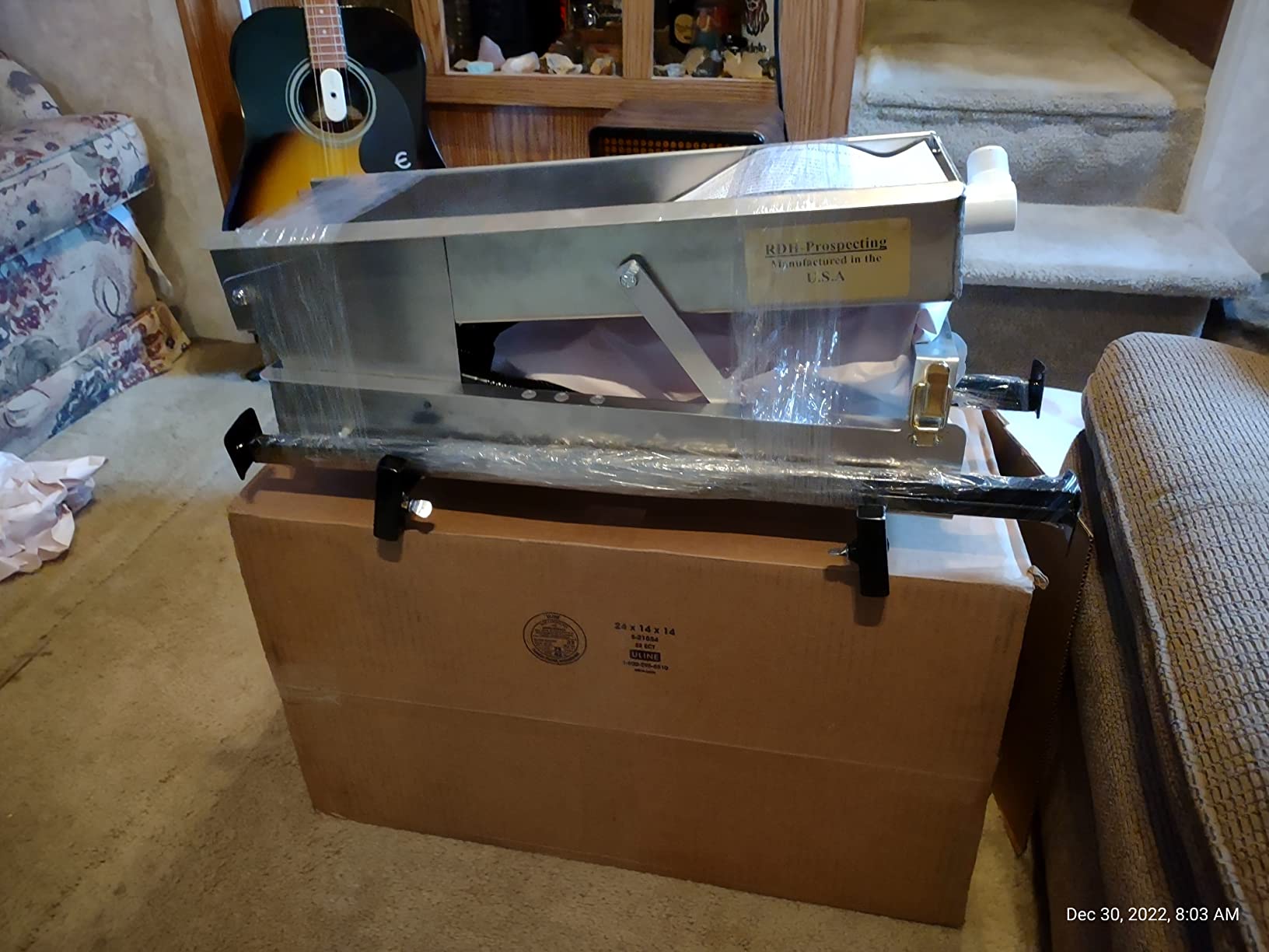 Mini Power Sluice & Set Up Kit - Highbanker Kit, Highbanker, Gold Sluices and Power Sluice Kits - Gold Mining Equipment (Mini Highbanker + Pump) customer photo 1