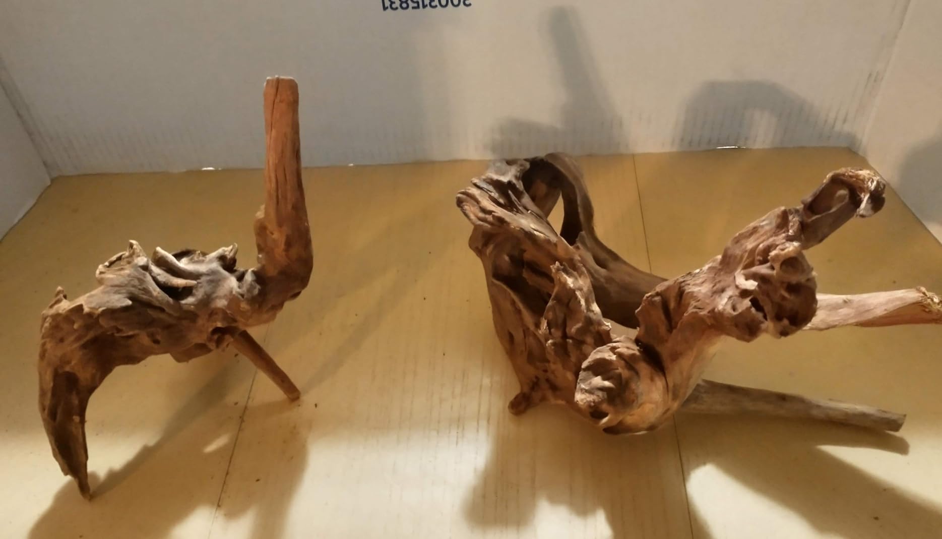 majoywoo Natural Driftwood for Aquarium Decor Fish Tank Decor Reptile Decor | Assorted Driftwood Branch 6-10