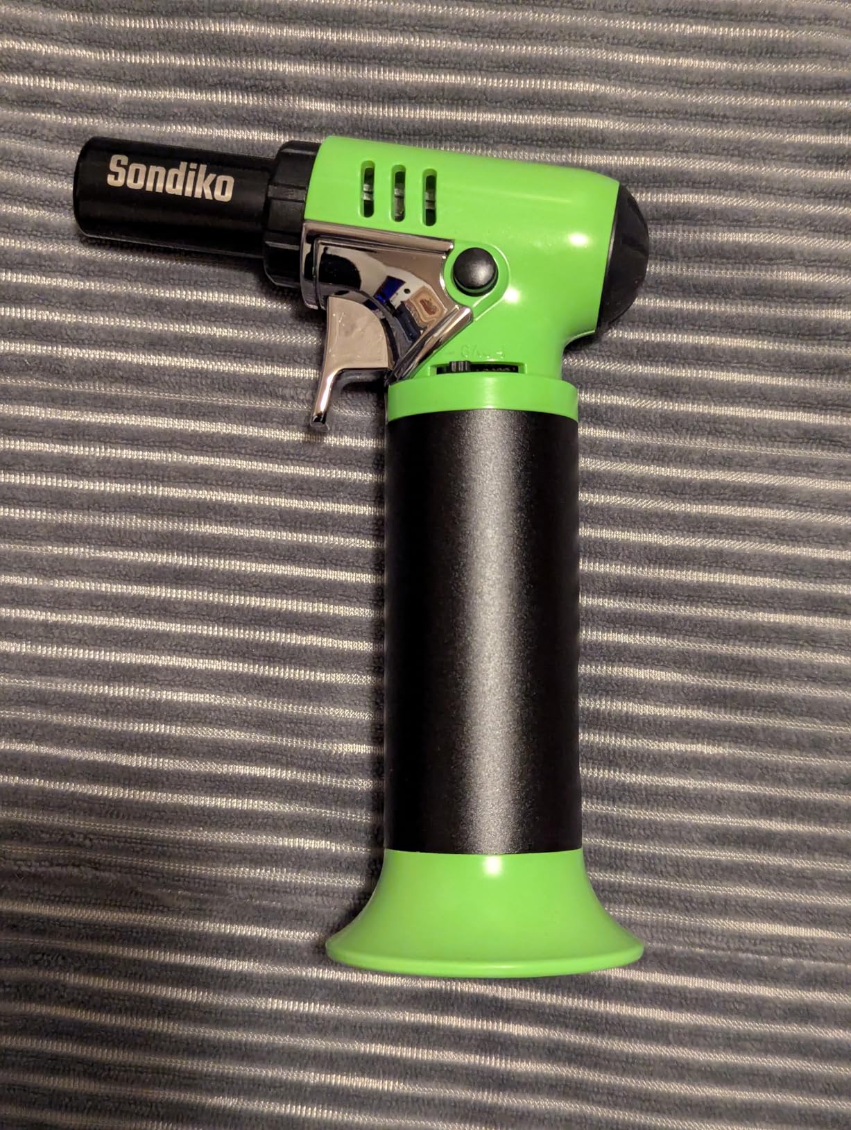 Sondiko Butane Torch Lighter with Visible Fuel Window, Refillable Soldering Torch with Adjustable Flame for Welding, Resin Art, Industrial(Butane Gas Not Included) customer photo 1