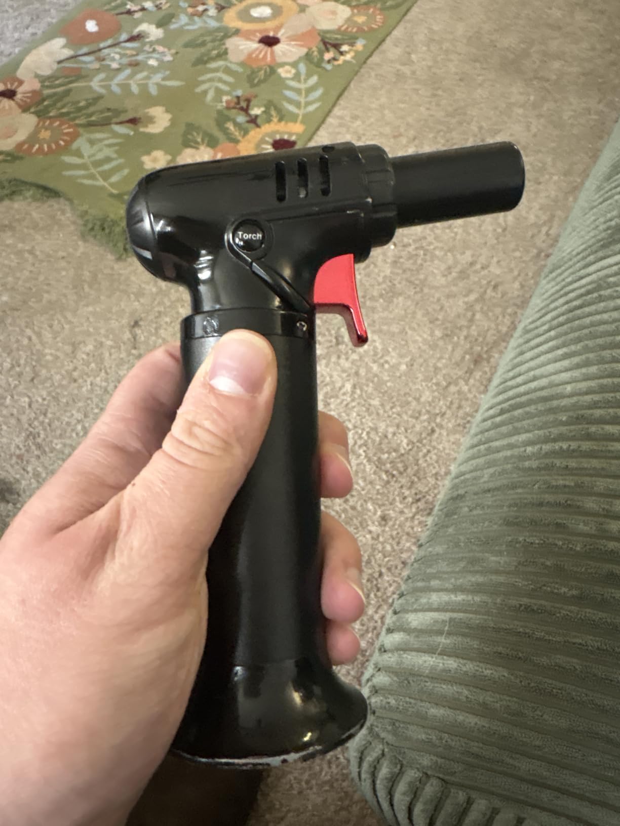 Sondiko Butane Torch Lighter with Visible Fuel Window, Refillable Soldering Torch with Adjustable Flame for Welding, Resin Art, Industrial(Butane Gas Not Included) customer photo 2