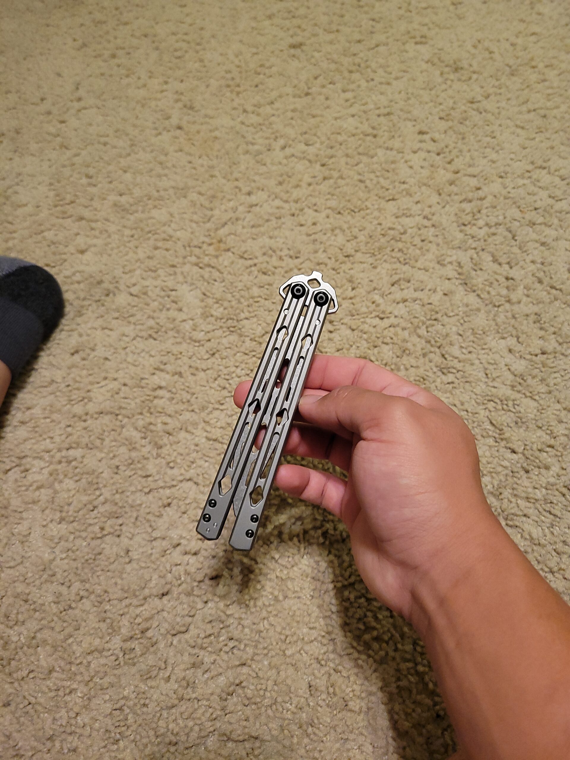 Kershaw Lucha Trainer Balisong Butterfly Knife Stainless Steel (4.6