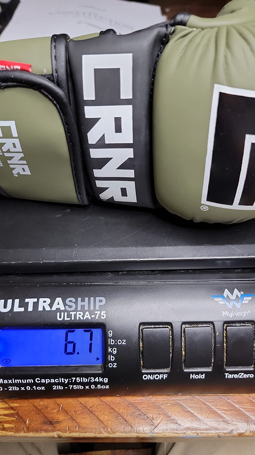 Combat Corner - MMA Spar Gloves for Men and Women - Kickboxing, MMA, Muay Thai Sparring Training Gloves | OD Green customer photo 2