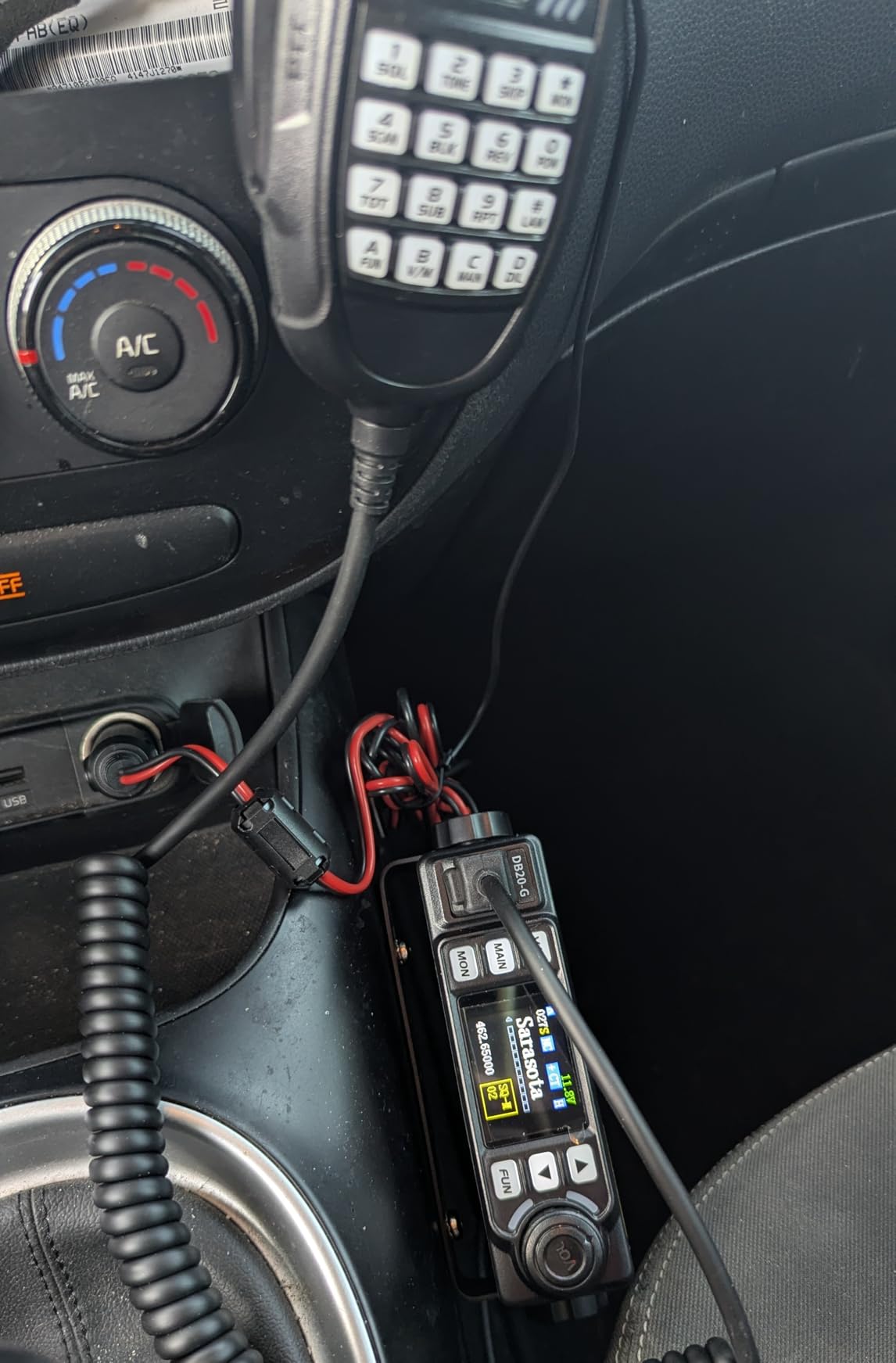 Radioddity DB20-G GMRS Mobile Radio for Car Vehicle, 20W Long Range Two Way Radio with Cigarette Lighter Plug, 500 Channels, VOX, Display Sync, for Off Road Overlanding 4x4 customer photo 1