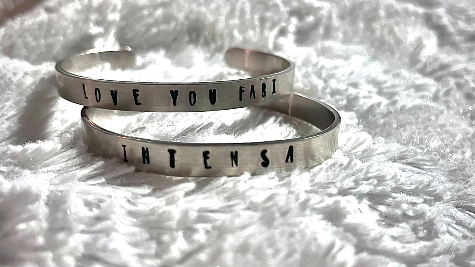 OWDEN Premium Metal Stamping Bracelet blanks, Width:1/4 inch and Length: 6 inch, Thickness: 1.5mm, 20Pack Aluminum Bracelet Blanks for Jewelry Stamps Working customer photo 2