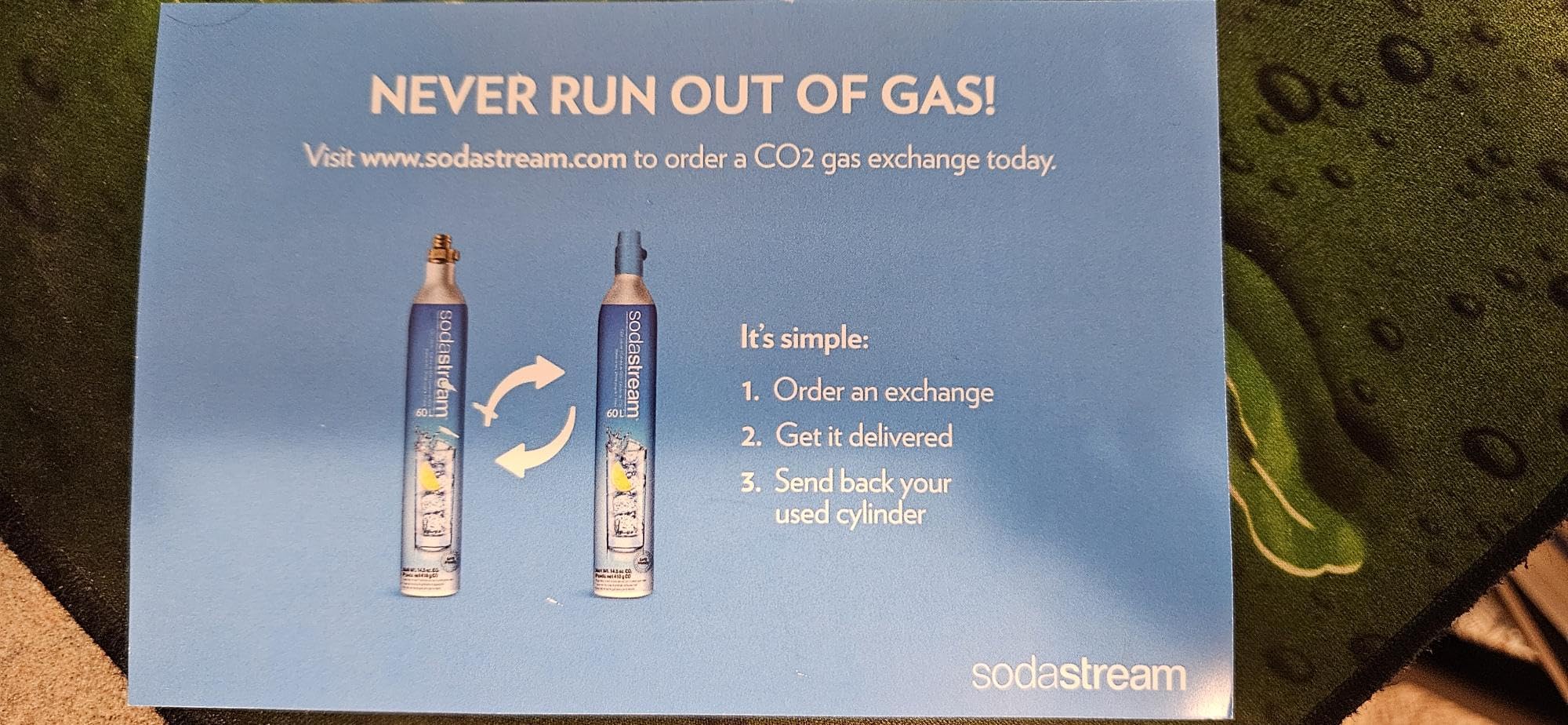 SodaStream Terra Sparkling Water Maker | VALUE BUNDLE | CQC CO2 system | Includes 2x CO2 Cylinders, 3x 32 Fl Oz Dishwasher Safe Bottles, 2x Bubly Flavor Drops | Combine with Pepsi Flavors | Black customer photo 2