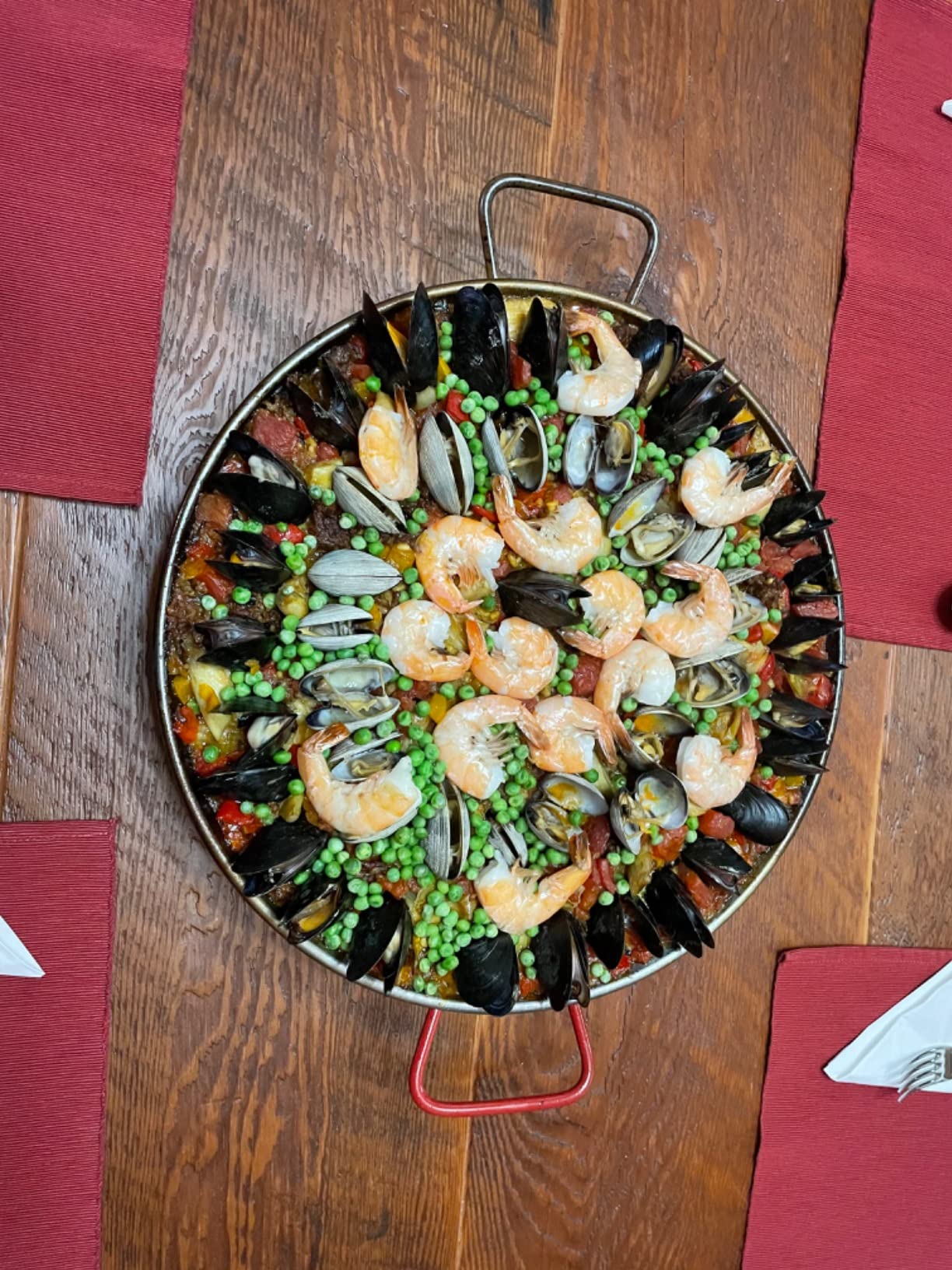 Gourmanity 12 inch Carbon Steel Paella Pan, 30cm Polished Steel From Spain customer photo 1