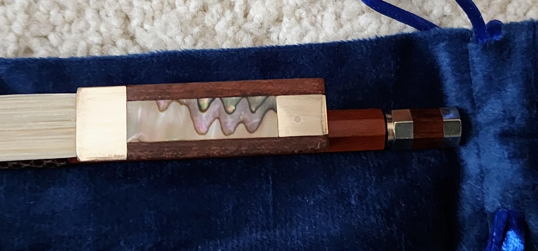 F.X. Tourte Model Pernambuco Violin Bow AT-101 customer photo 1