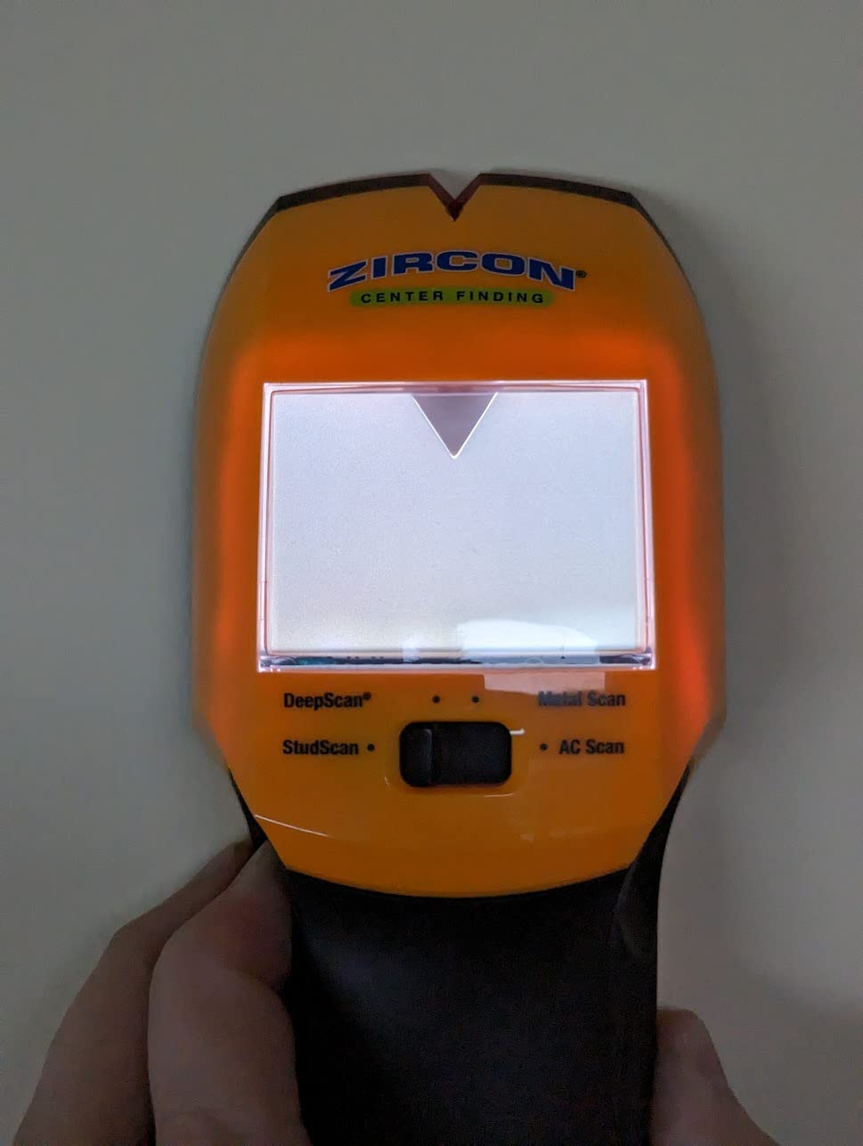 Zircon MultiScanner A250c All-in-One Stud Finder, Metal Detector, and Live AC Wire Scanner - Center and Edge Stud Detection with WireWarning and Metal Scan Modes for Accurate Wall Scanning customer photo 2