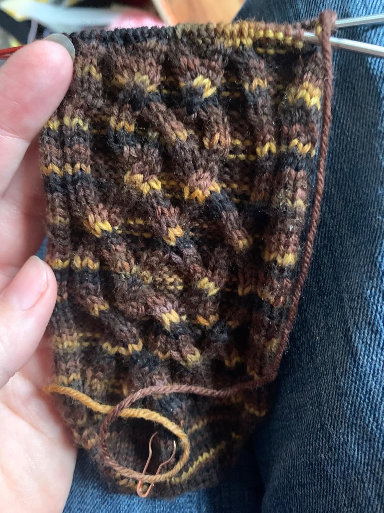 Knit Picks Stroll Hand Painted Merino Wool Fingering Weight Sock Yarn - 100 g (Gumball) customer photo 1