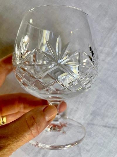 Brandy Snifter Glasses Set of 2 - Small Cognac Glasses for Scotch or Whiskey - Port Goblets - European Crystal 8.5oz - Glenrigg customer photo 1
