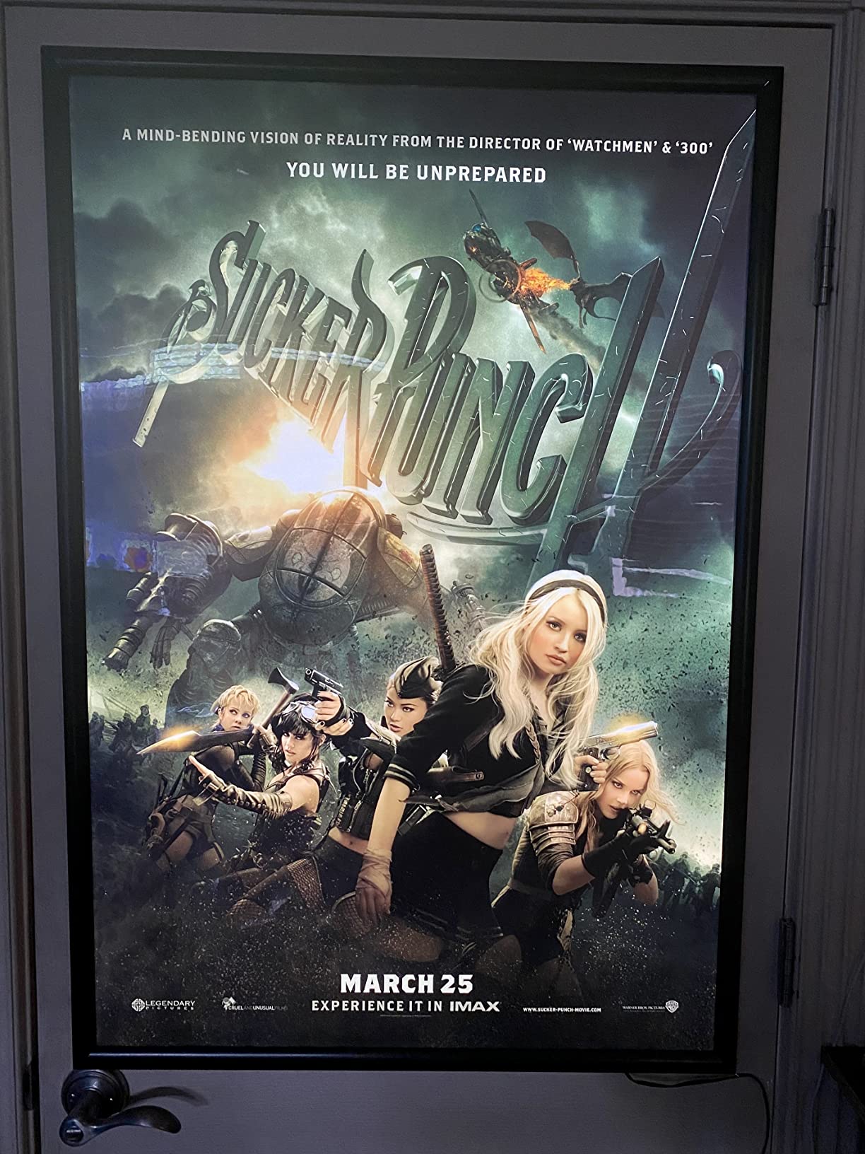 M&T Displays Buy Max LEDbox LED Light Poster Frame 27x40 Inch Black 1