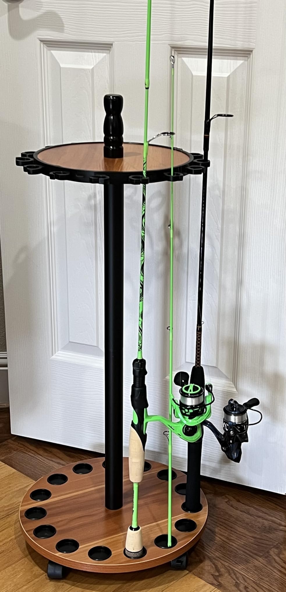 KastKing Zephyr Spinning Reels - 7+1/6+1 BB - Carbon Fiber Drag - Stainless Steel Shaft - Aluminum & CNC Spool - Black/Green/Orange - Sizes 500/1000 SFS - ICE Fishing Ready Reels customer photo 1