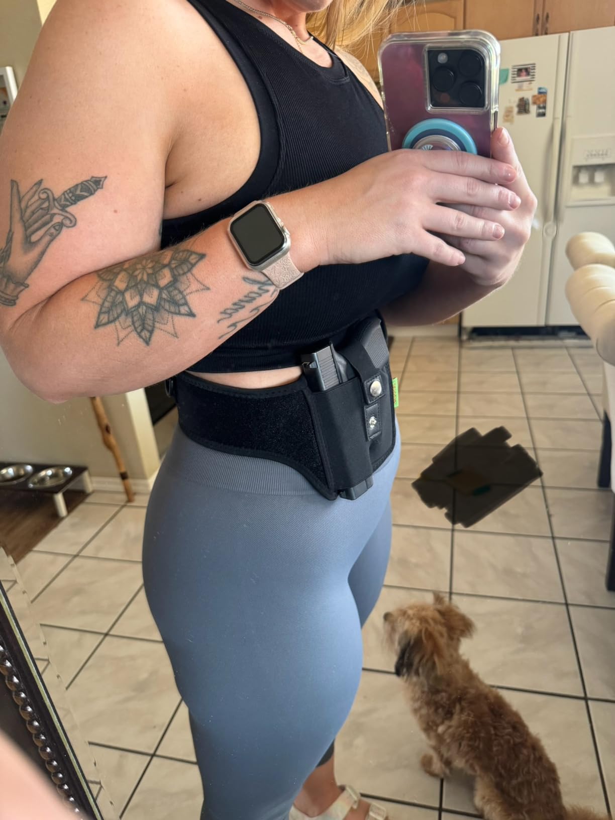 Quick Draw Shoulder Holster - Belly Band Holster for Everyday Comfortable Concealed Carry for Small, Compact and Other Similar Gear customer photo 1
