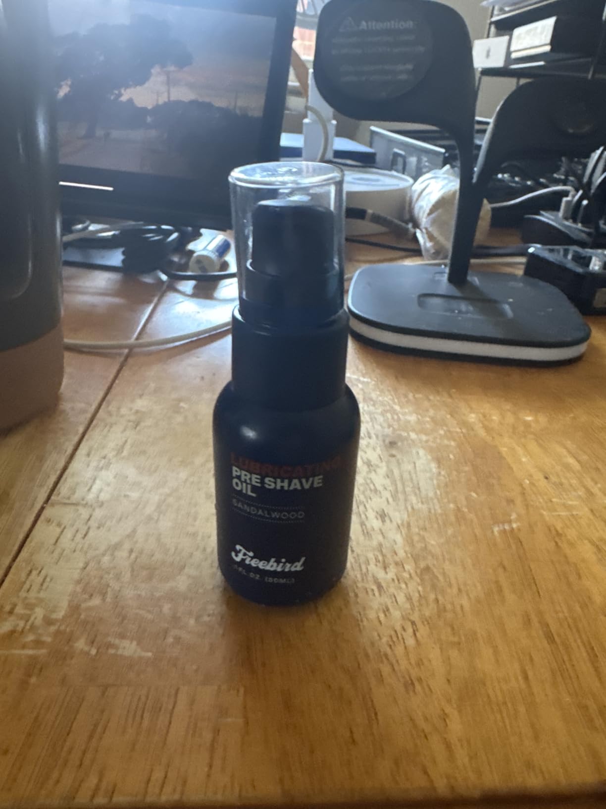 Freebird Pre Shave Oil for Men - 30mL Natural Sandalwood for Enhanced Smooth Shaving Experience, Deeply Moisturizing & Nourishing, Ideal for Sensitive Skin customer photo 1
