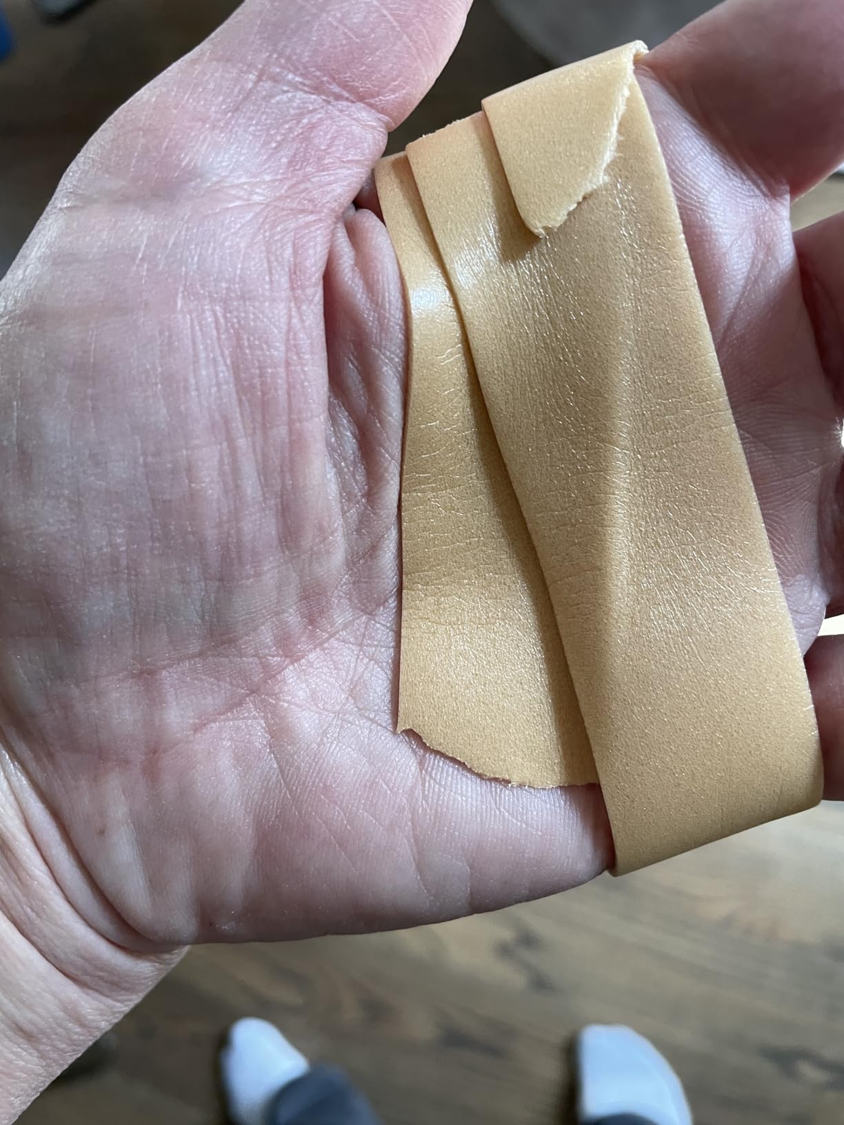 Tondiamo 6 Rolls Blister Prevention Tape Adhesive Pad Toe Tape Anti-wear Heel Pad Foam Waterproof Bandage Patch for Point Shoe Hand Foot Heel Toe Skin Chafing Protector customer photo 2
