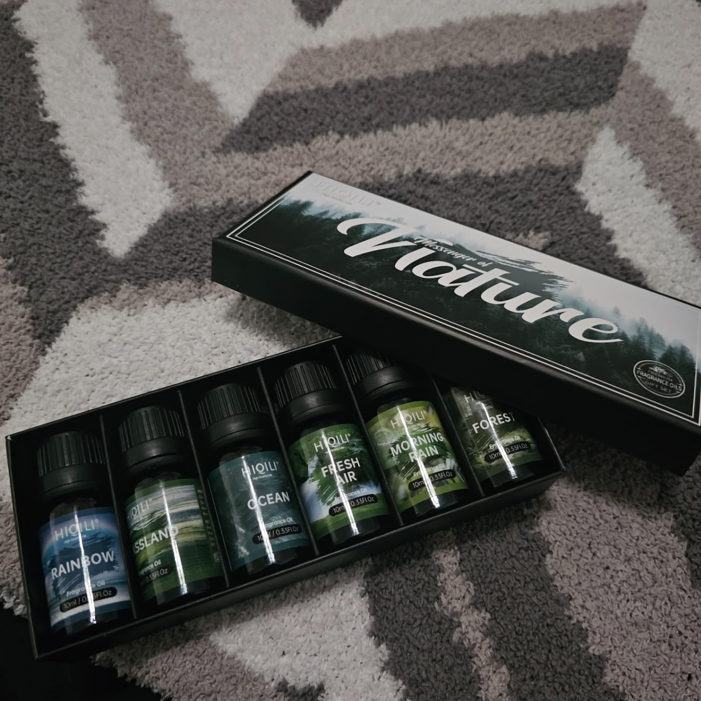 HIQILI Nature Fragrance Oil 6x10ml, Scented Oil for Candle Scents Soap Making & Diffuser, Essential Oils Set for Soy Candles Slime Home Car Aromatherapy, for Men Women Halloween Thanksgiving customer photo 2
