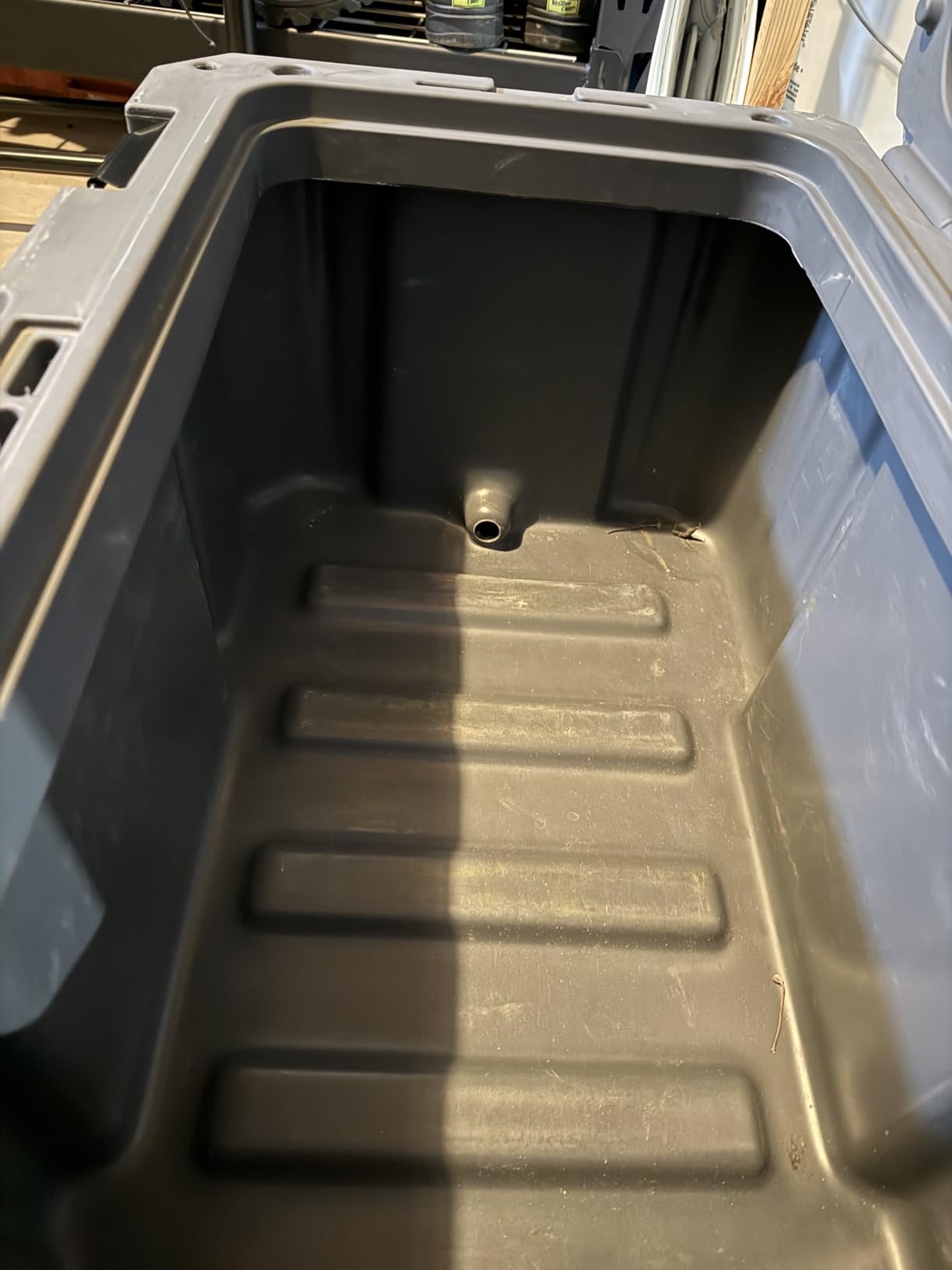 Overland Vehicle Systems 40100021 Dark Gray 117 QT Dry Box Storage with Drain and Bottle Opener | Waterproof Seal | Heavy-Duty Latches and Nylon Handles | Keeps Gear Safe, Dry and Organized customer photo 2
