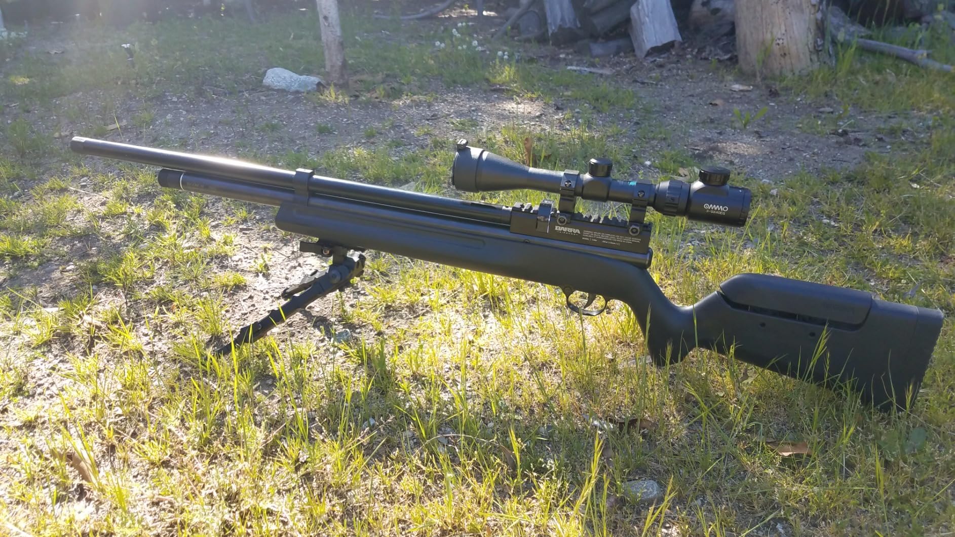 Barra 1100z Gen 2 PCP Air Rifle - .22 or .25 Caliber, 1000 FPS, Side Lever Action customer photo 1