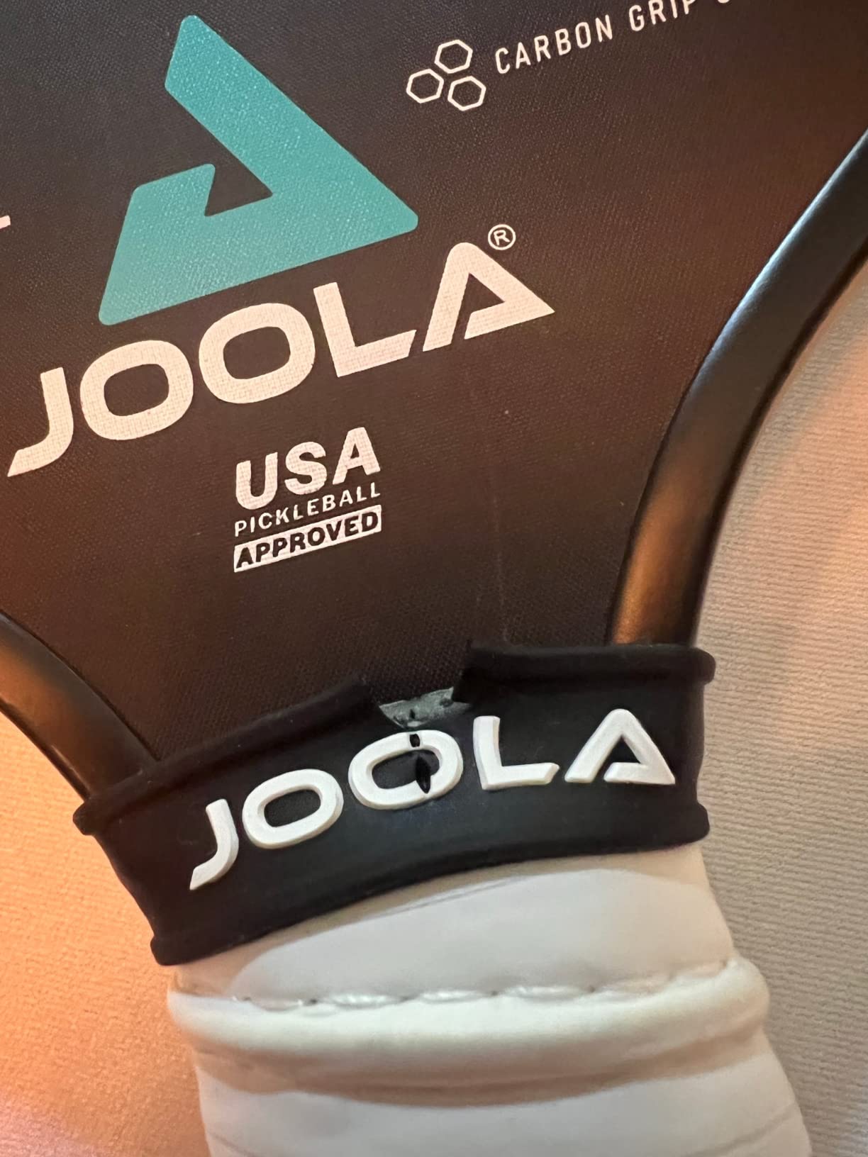 JOOLA Vision Pickleball Paddle with Textured Carbon Grip Surface Technology for Maximum Spin and Control with Added Power - Polypropylene Honeycomb Core 16mm customer photo 2
