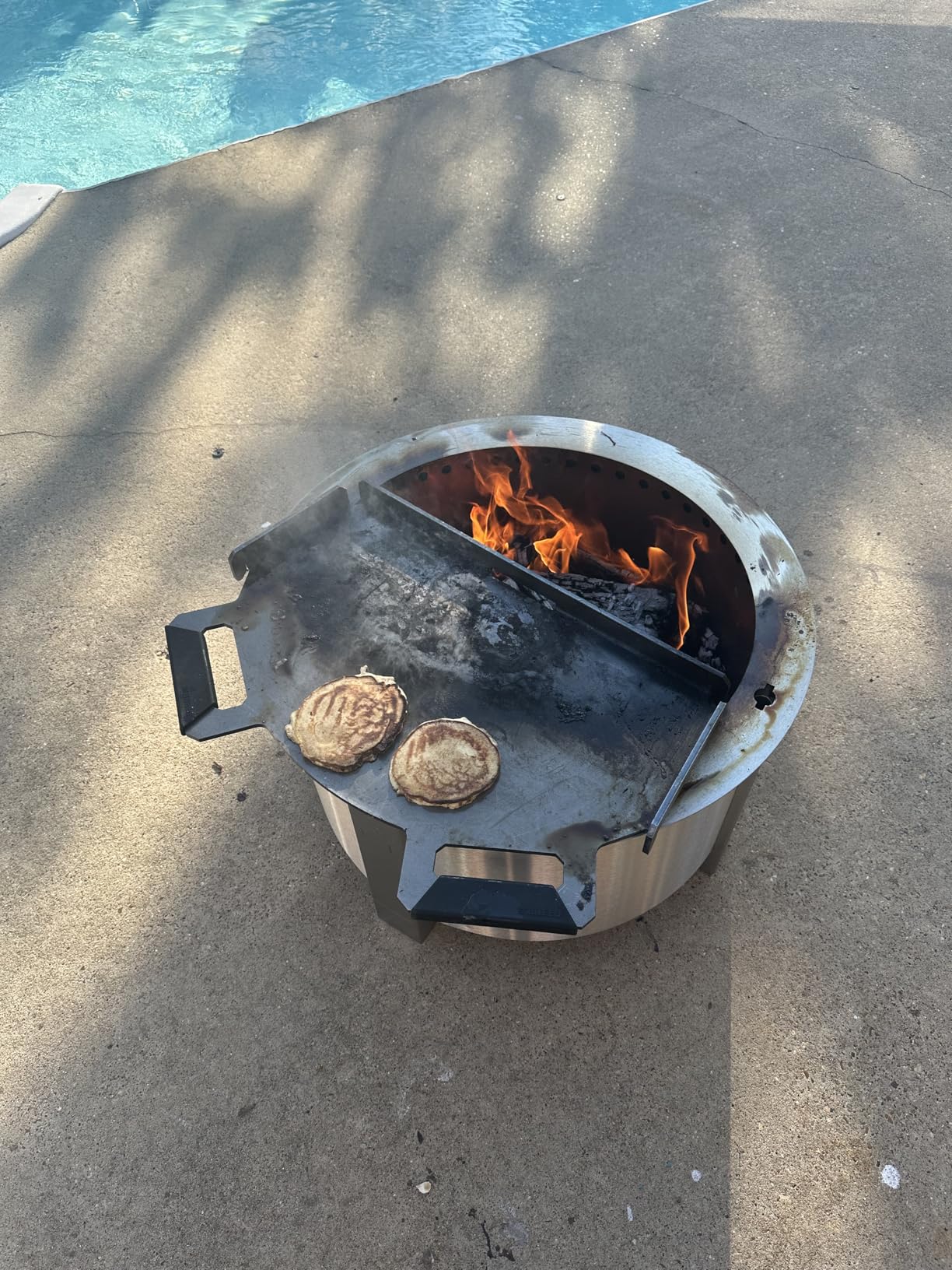 Breeo Smokeless Fire Pit (X Series 24, Corten Steel) customer photo 1